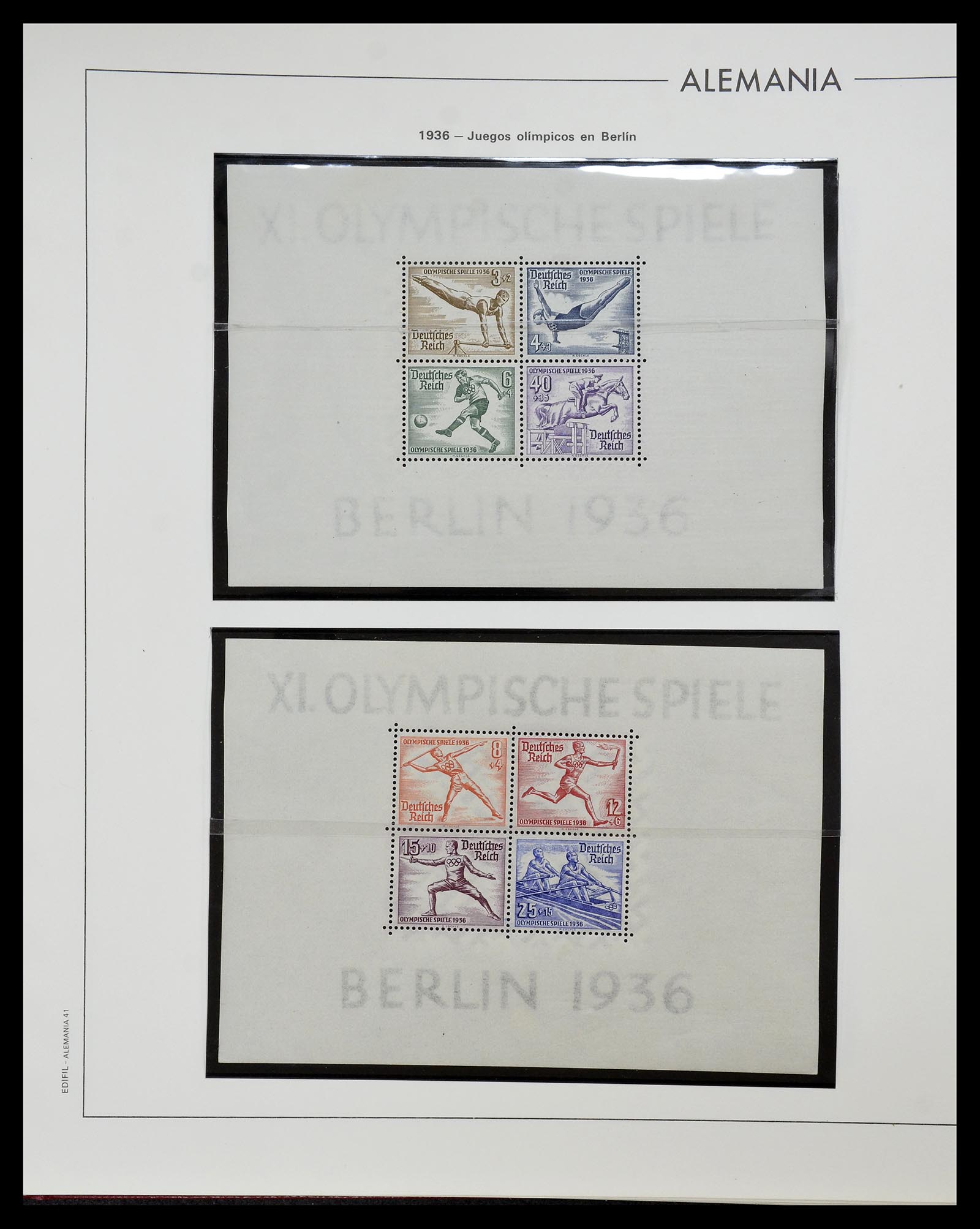34771 037 - Stamp Collection 34771 Germany 1872-1949.