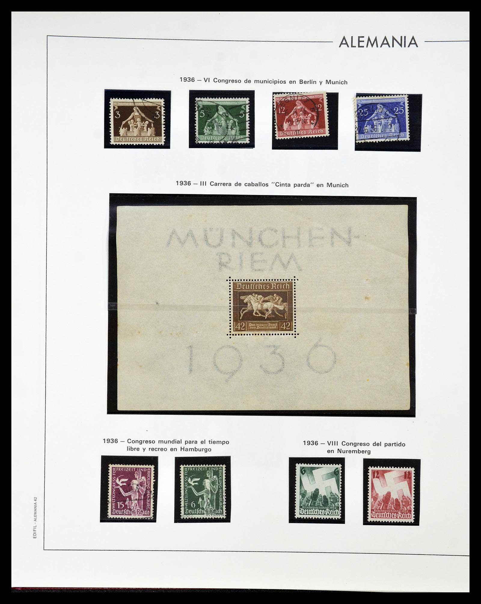 34771 038 - Stamp Collection 34771 Germany 1872-1949.