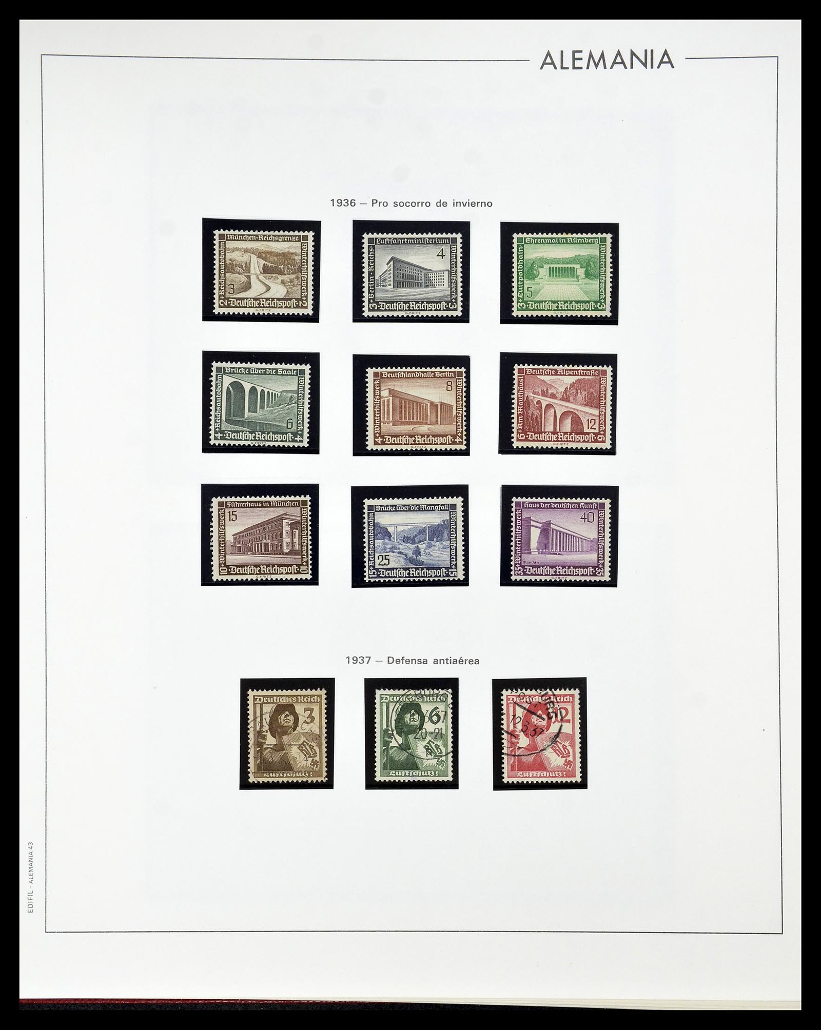 34771 039 - Stamp Collection 34771 Germany 1872-1949.