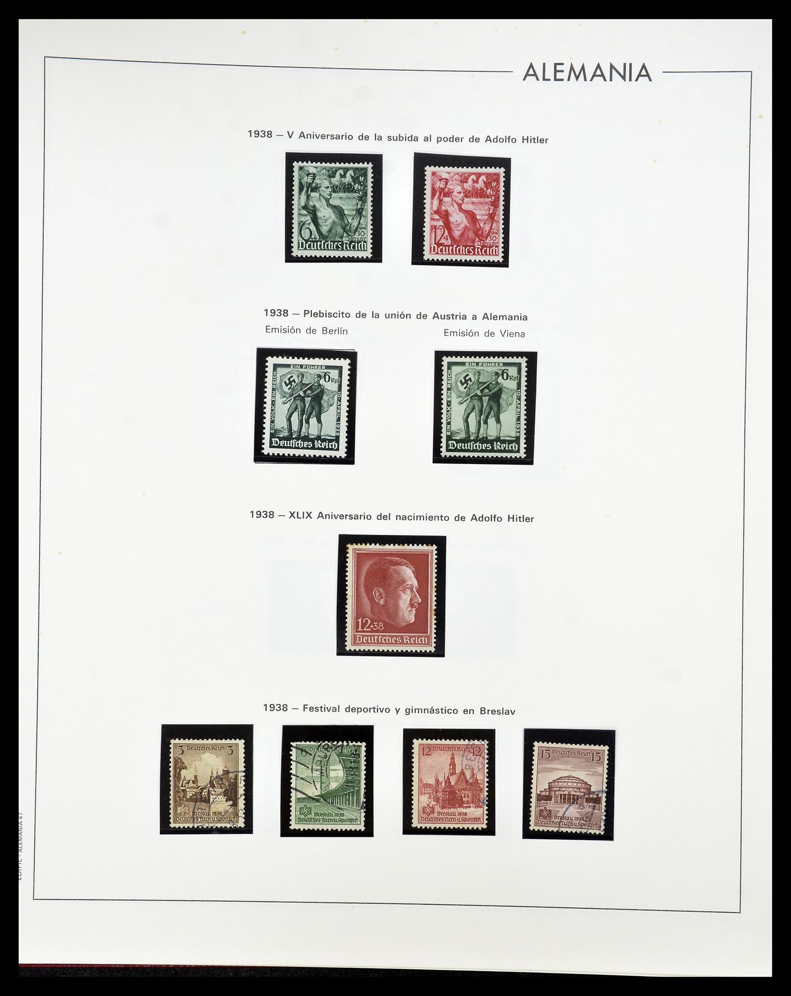 34771 043 - Stamp Collection 34771 Germany 1872-1949.