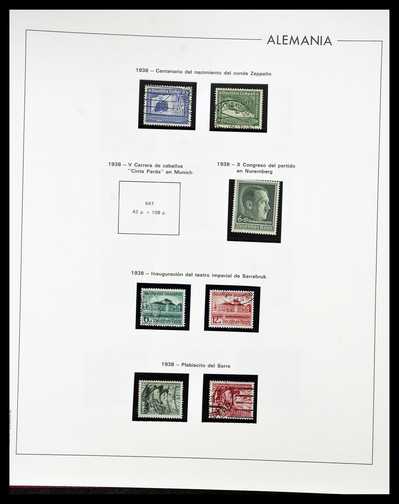 34771 044 - Stamp Collection 34771 Germany 1872-1949.
