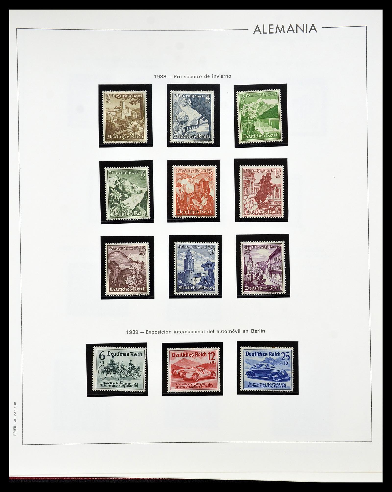 34771 045 - Stamp Collection 34771 Germany 1872-1949.