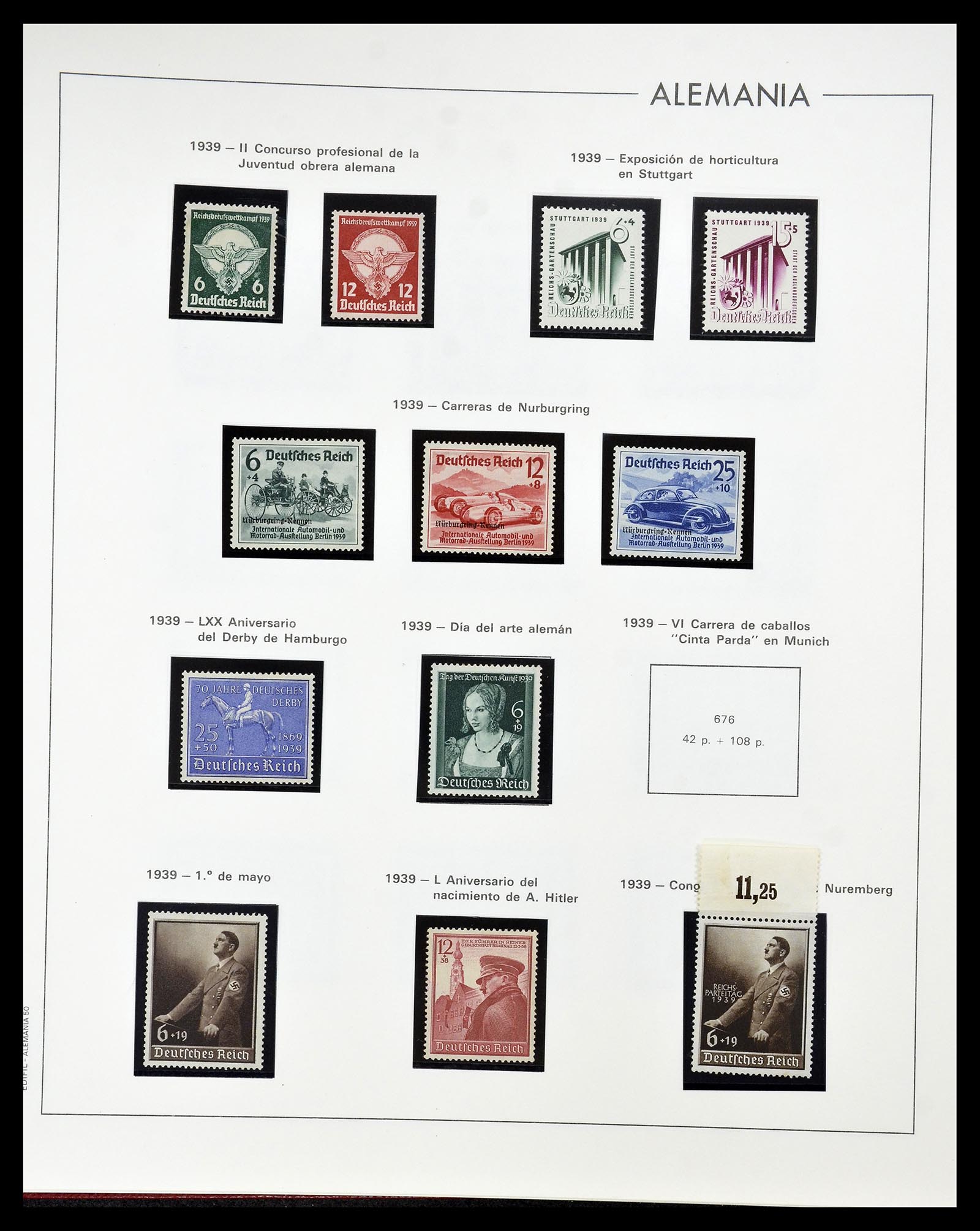 34771 046 - Stamp Collection 34771 Germany 1872-1949.