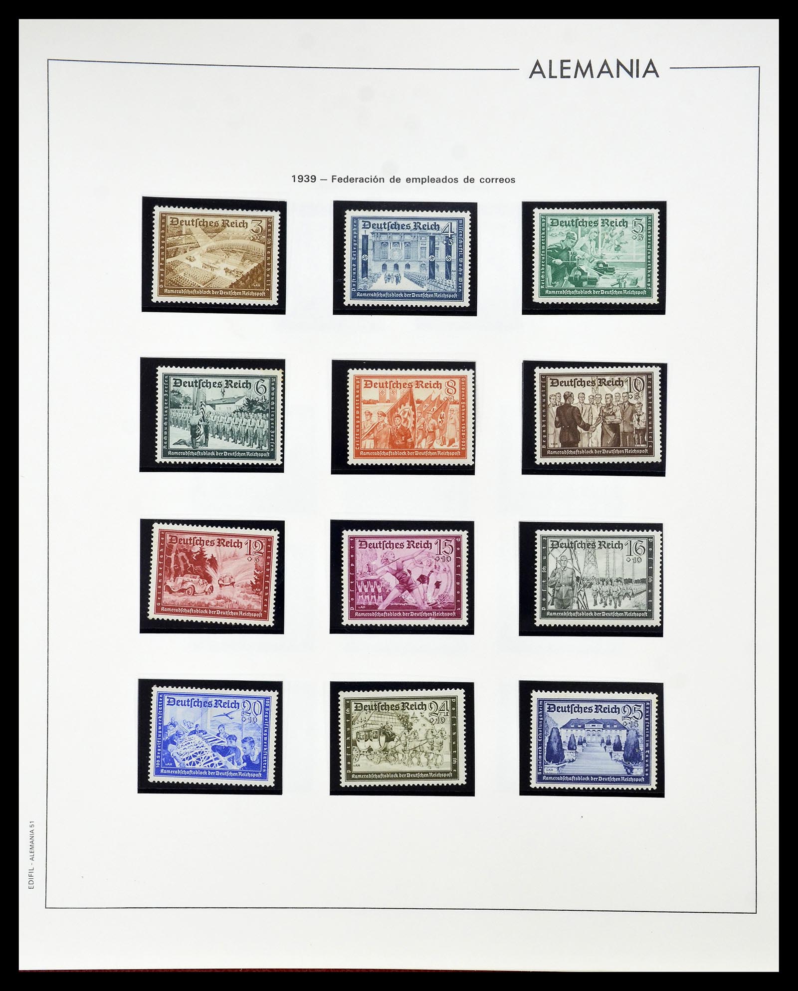 34771 047 - Stamp Collection 34771 Germany 1872-1949.