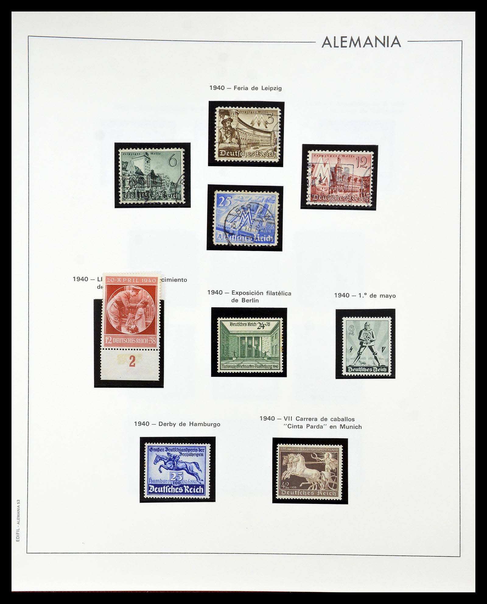 34771 049 - Stamp Collection 34771 Germany 1872-1949.