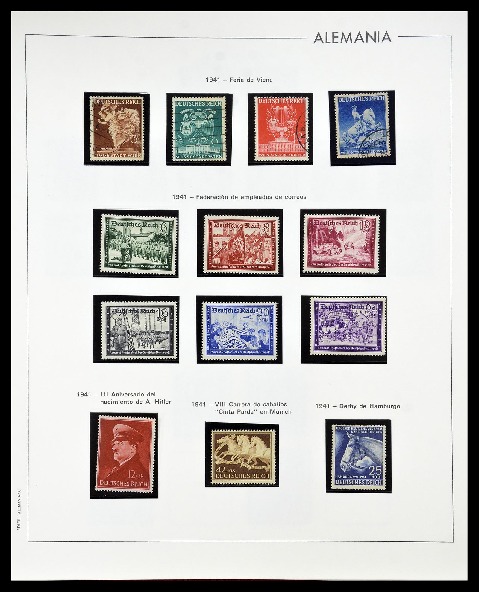 34771 052 - Stamp Collection 34771 Germany 1872-1949.