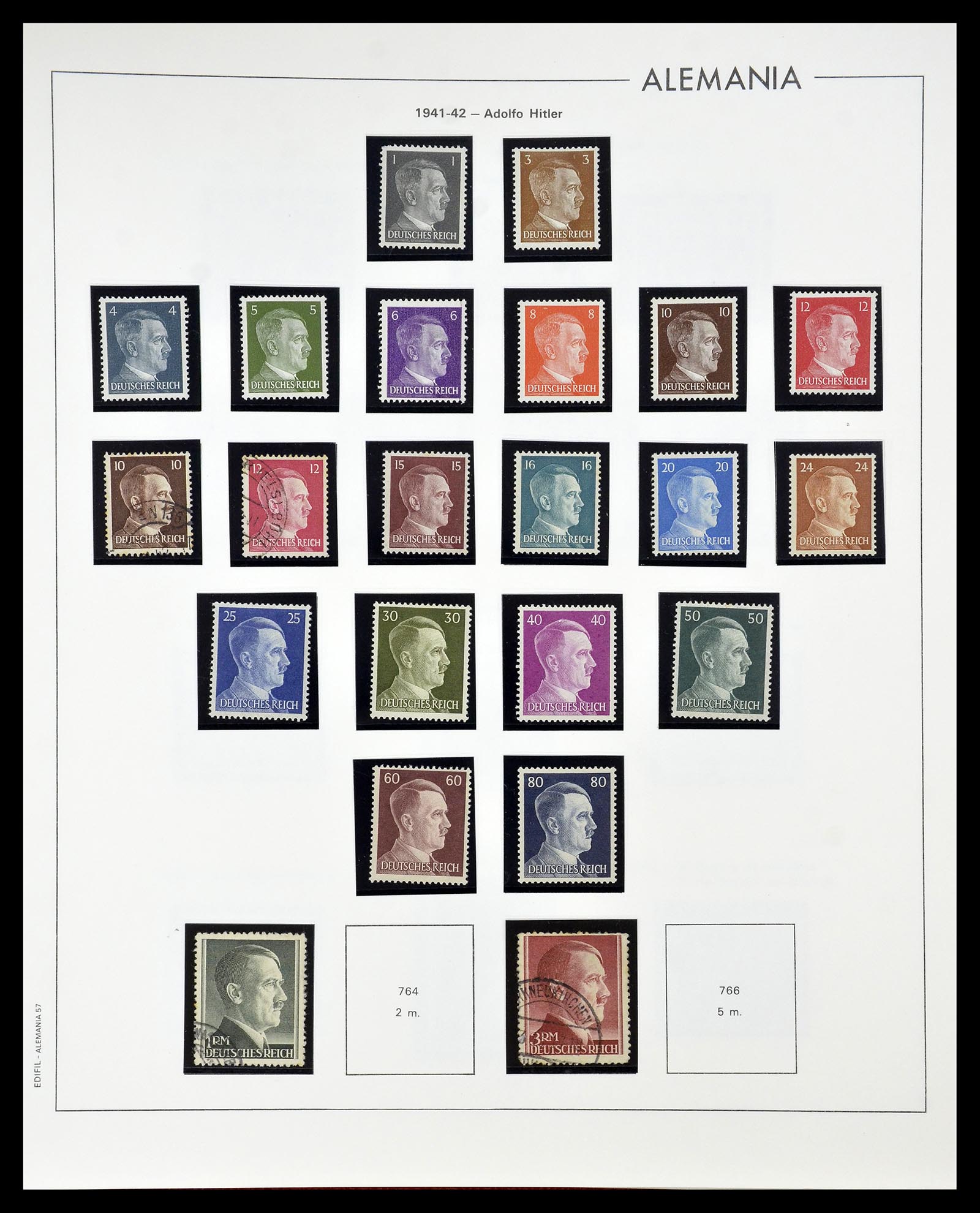 34771 053 - Stamp Collection 34771 Germany 1872-1949.