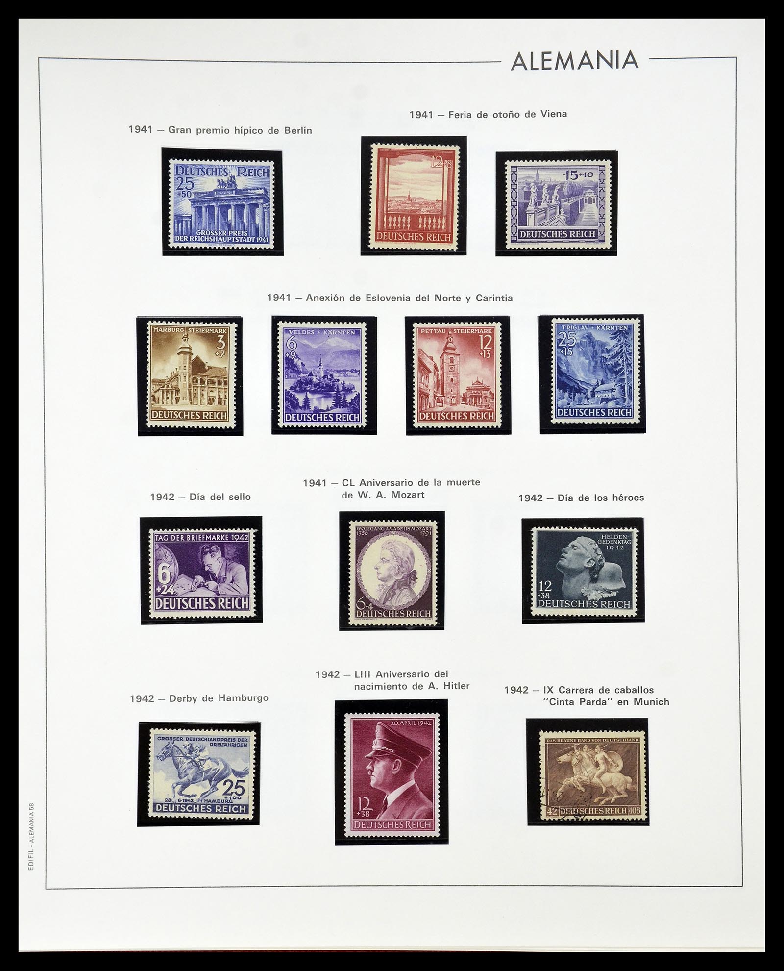 34771 054 - Stamp Collection 34771 Germany 1872-1949.