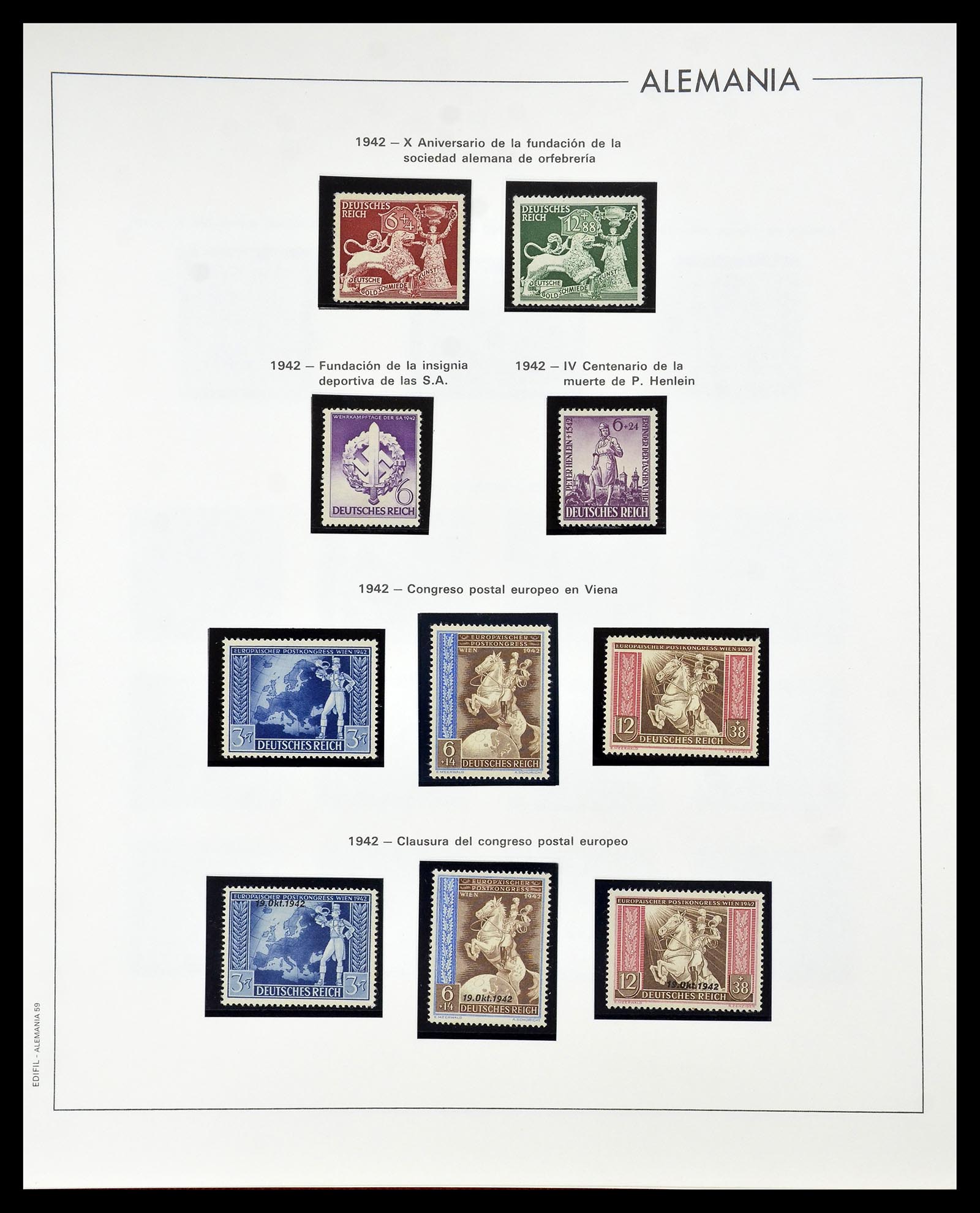 34771 055 - Stamp Collection 34771 Germany 1872-1949.