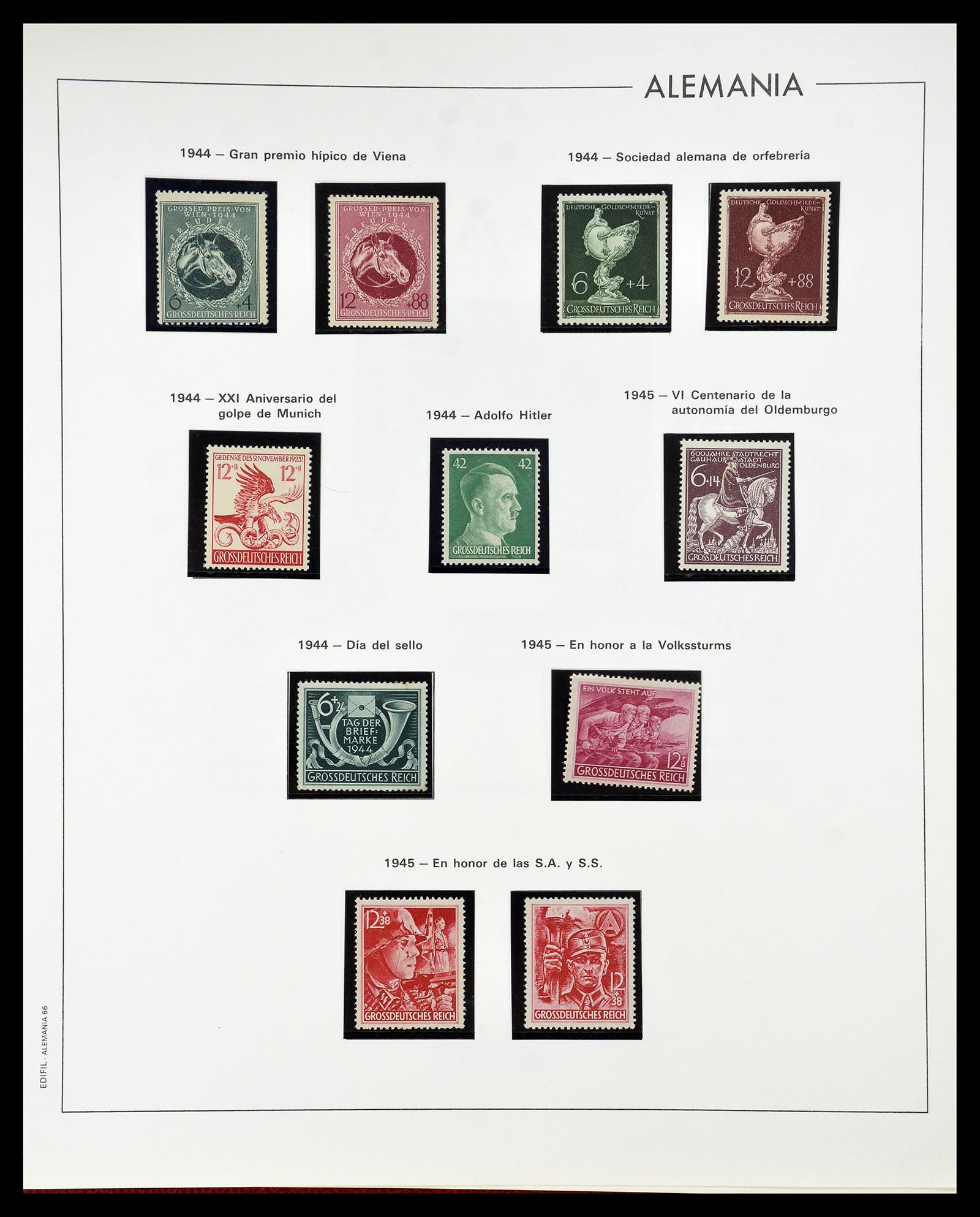 34771 061 - Stamp Collection 34771 Germany 1872-1949.