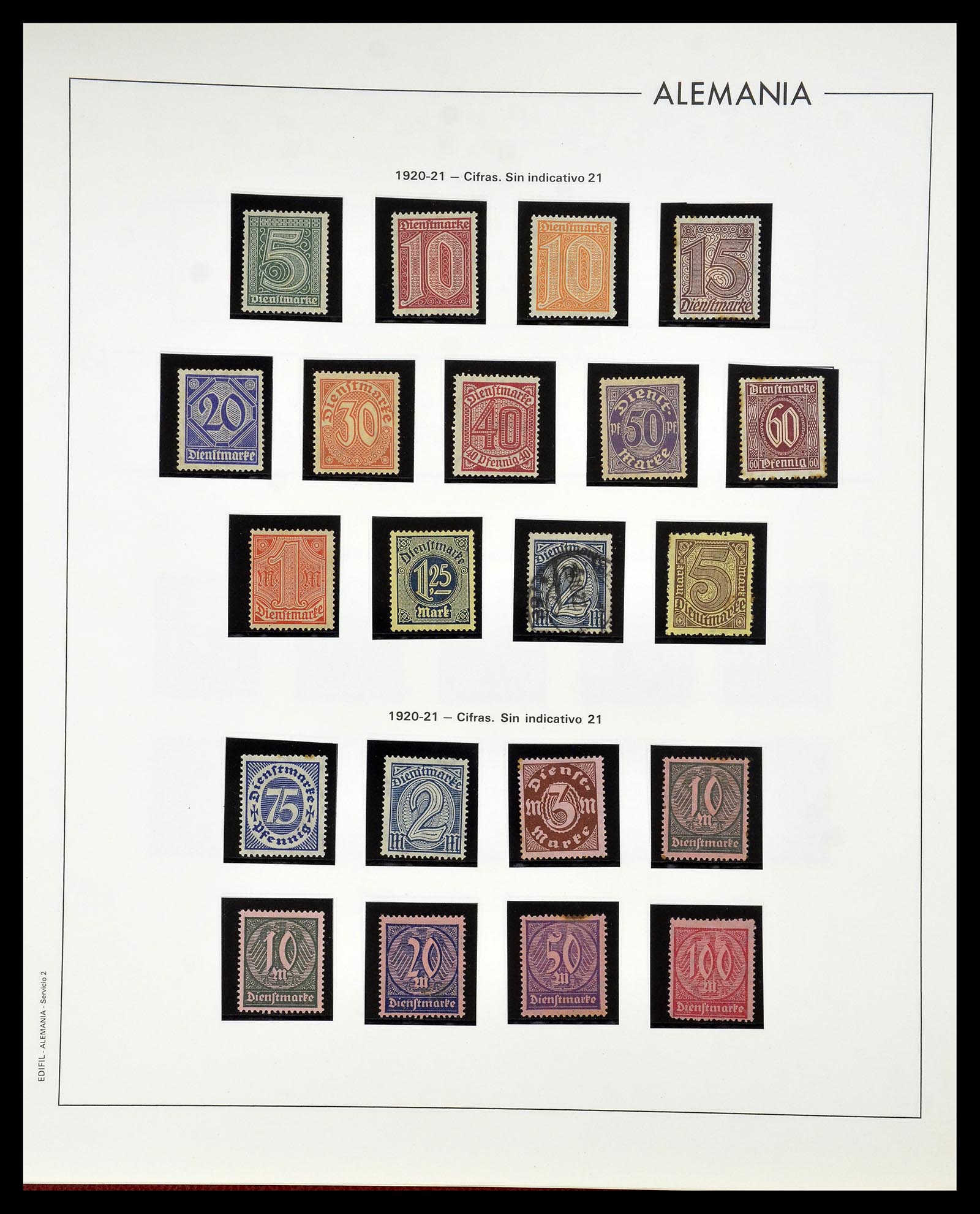 34771 065 - Stamp Collection 34771 Germany 1872-1949.