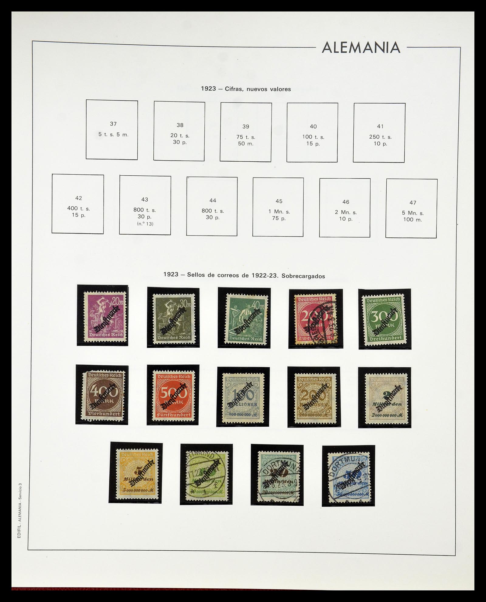 34771 066 - Stamp Collection 34771 Germany 1872-1949.