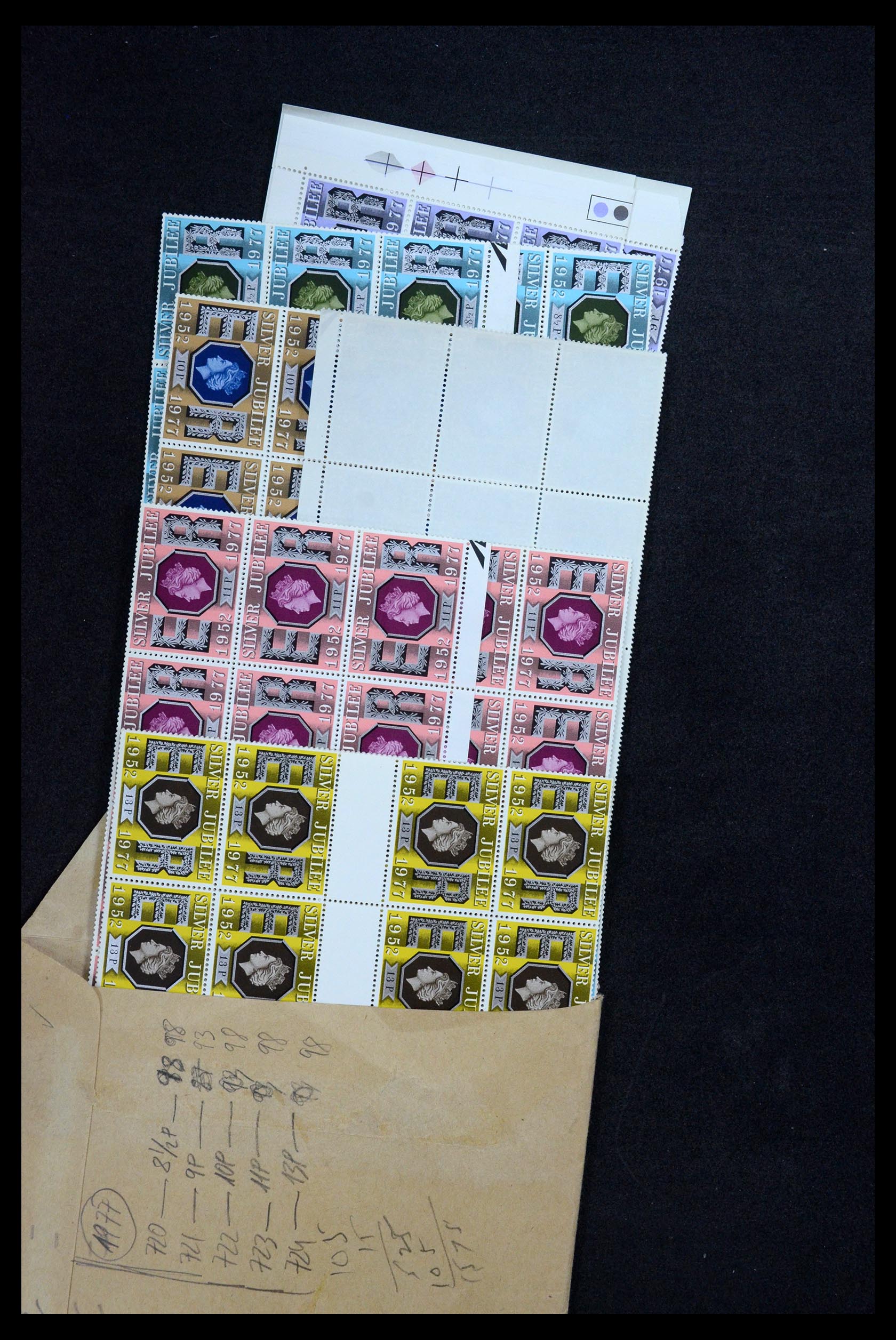 34772 003 - Postzegelverzameling 34772 Engeland 1971-1988.