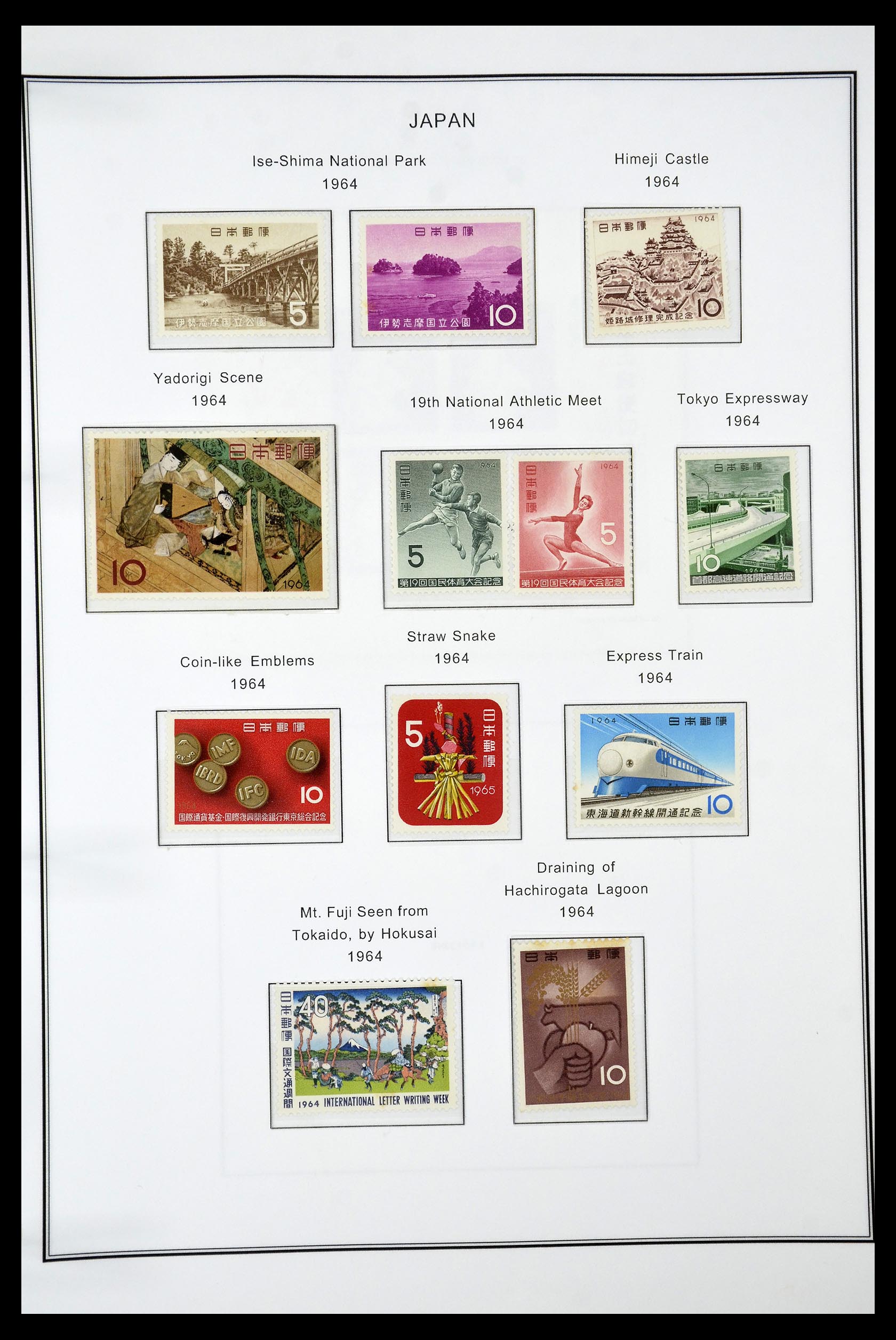34774 062 - Postzegelverzameling 34774 Japan 1871-1997.