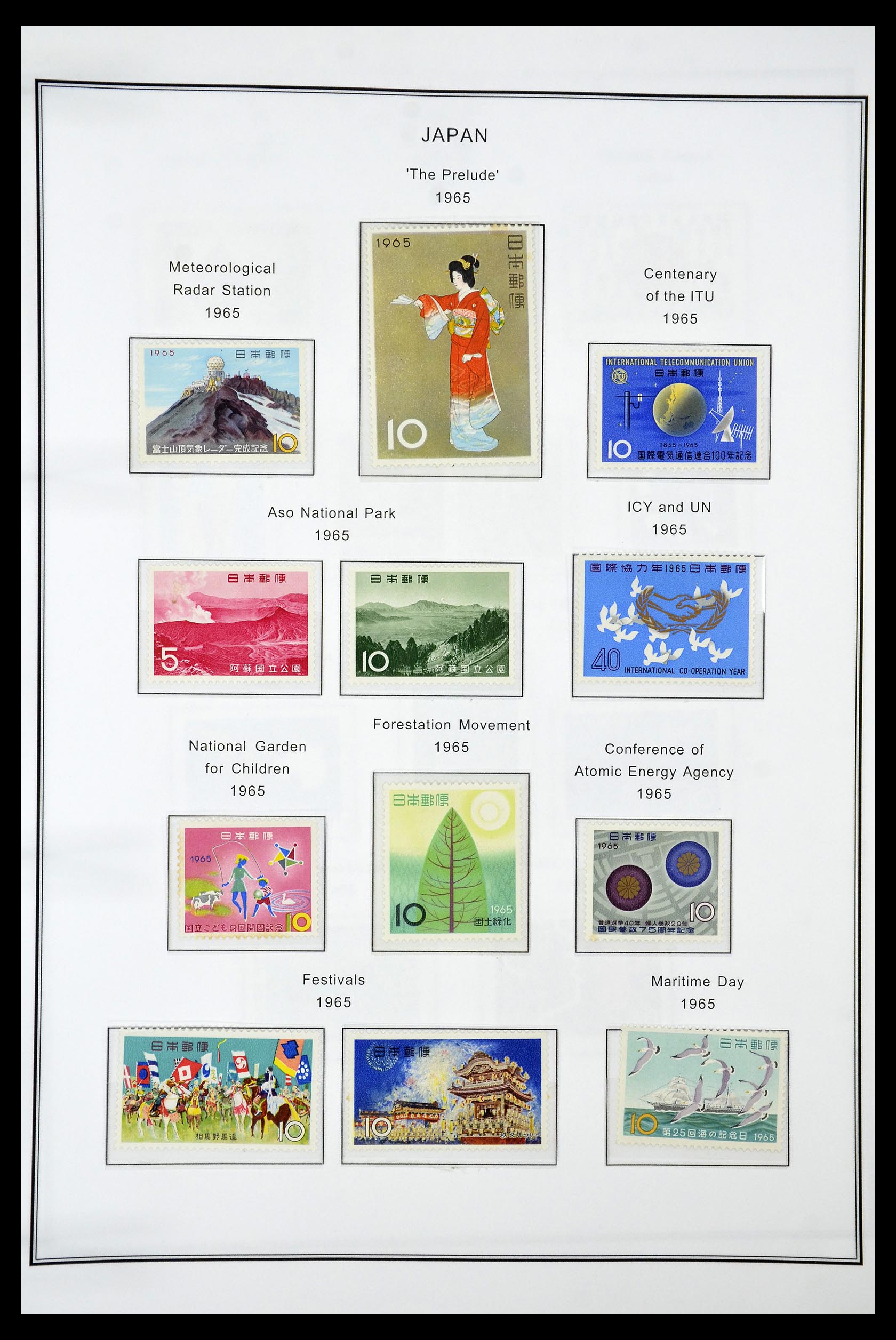 34774 066 - Postzegelverzameling 34774 Japan 1871-1997.