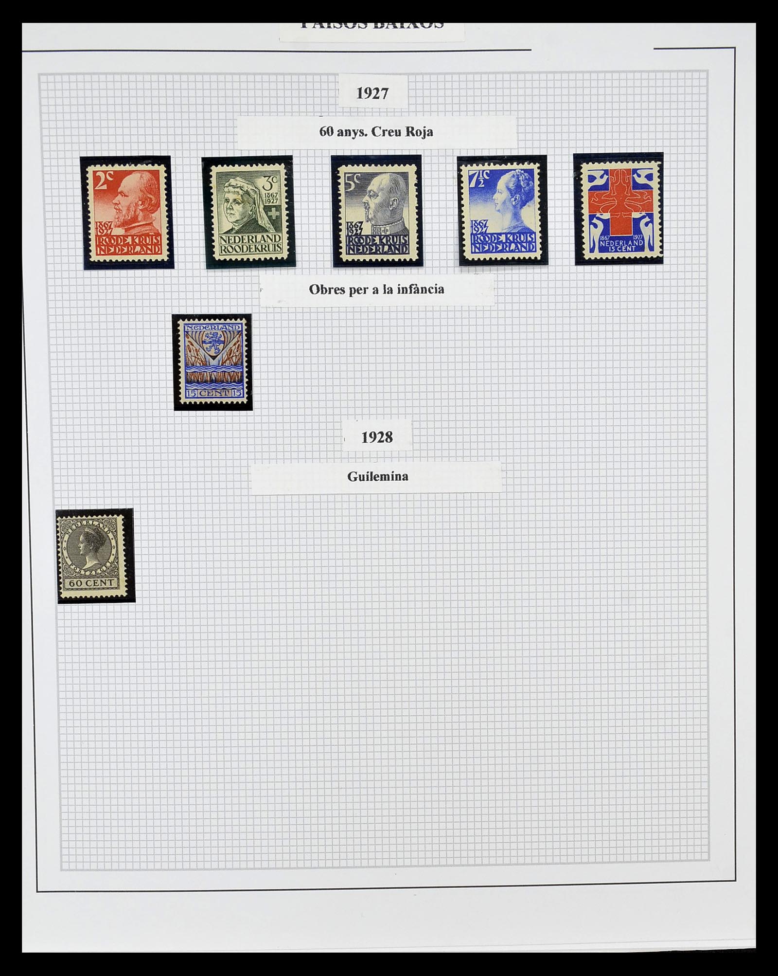 34776 004 - Postzegelverzameling 34776 Nederland 1921-1994.