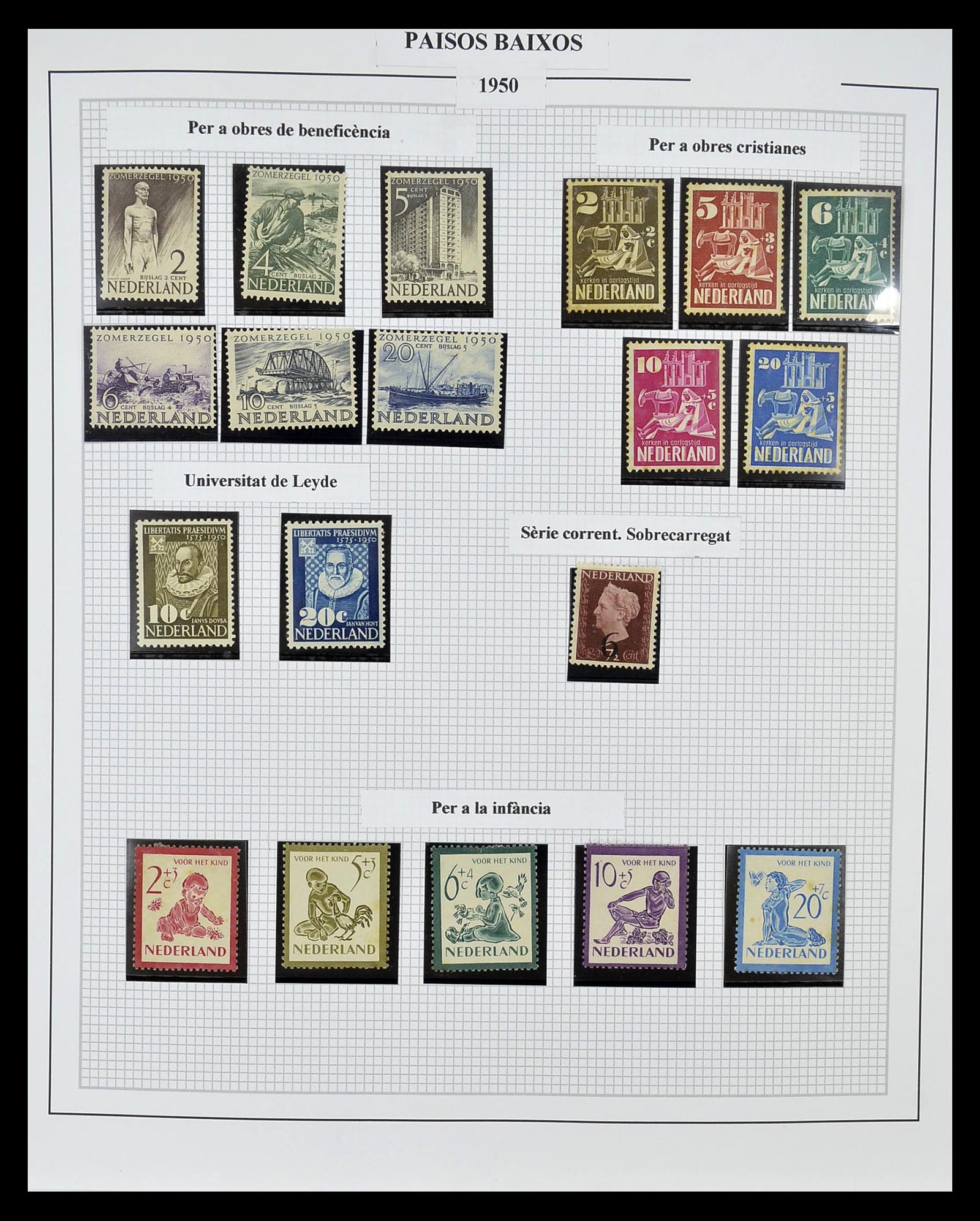 34776 016 - Postzegelverzameling 34776 Nederland 1921-1994.
