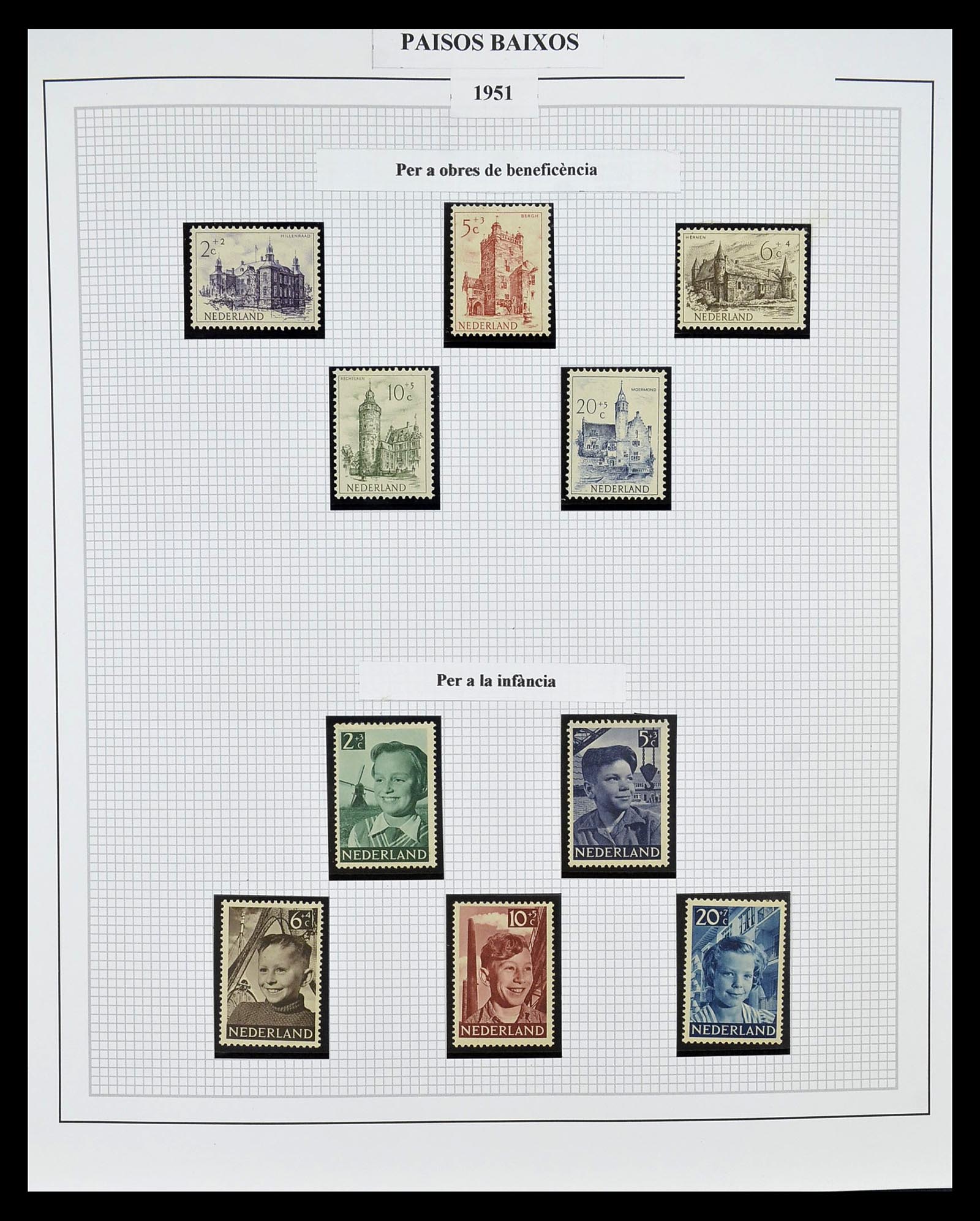 34776 017 - Postzegelverzameling 34776 Nederland 1921-1994.