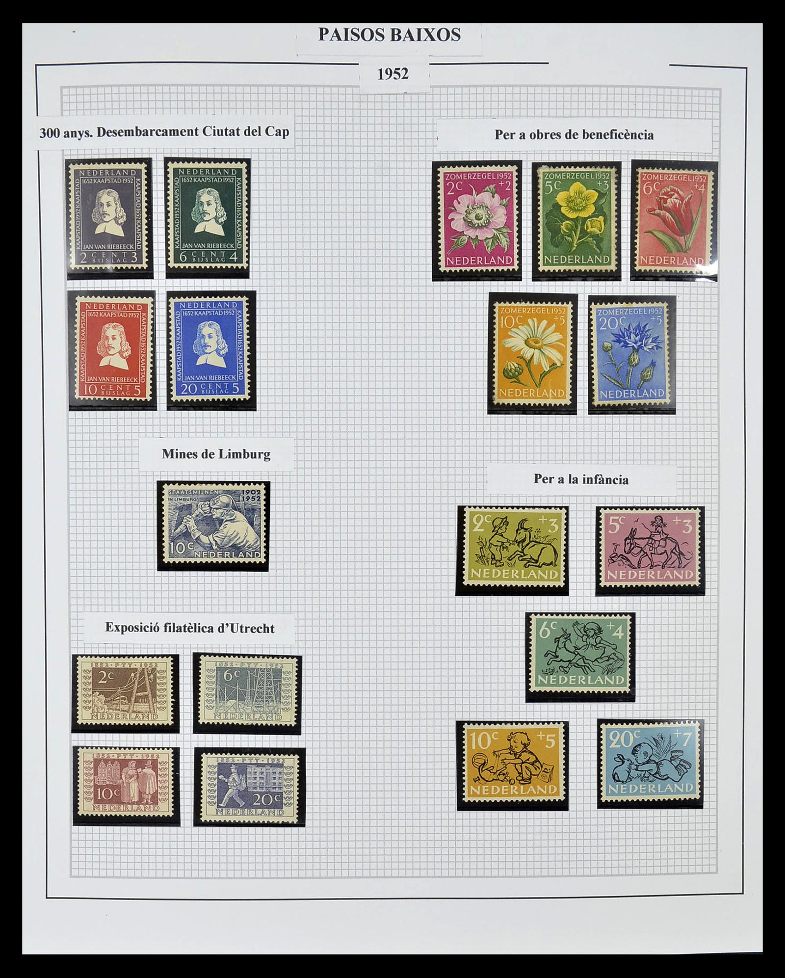 34776 018 - Stamp Collection 34776 Netherlands 1921-1994.