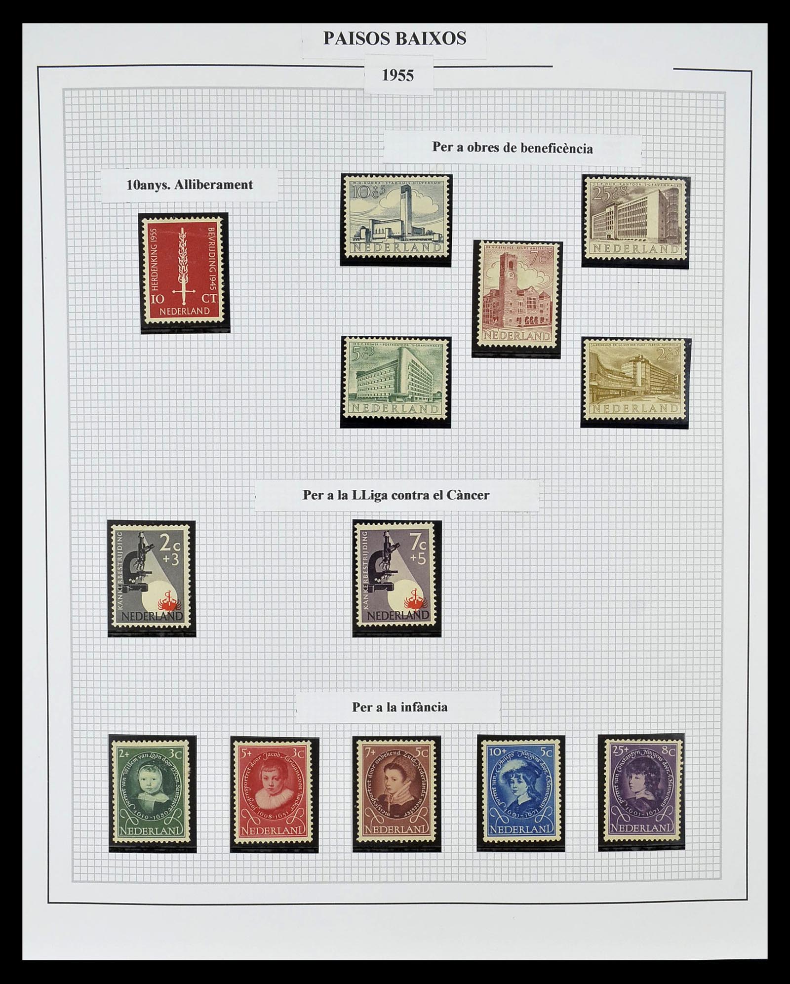 34776 022 - Stamp Collection 34776 Netherlands 1921-1994.