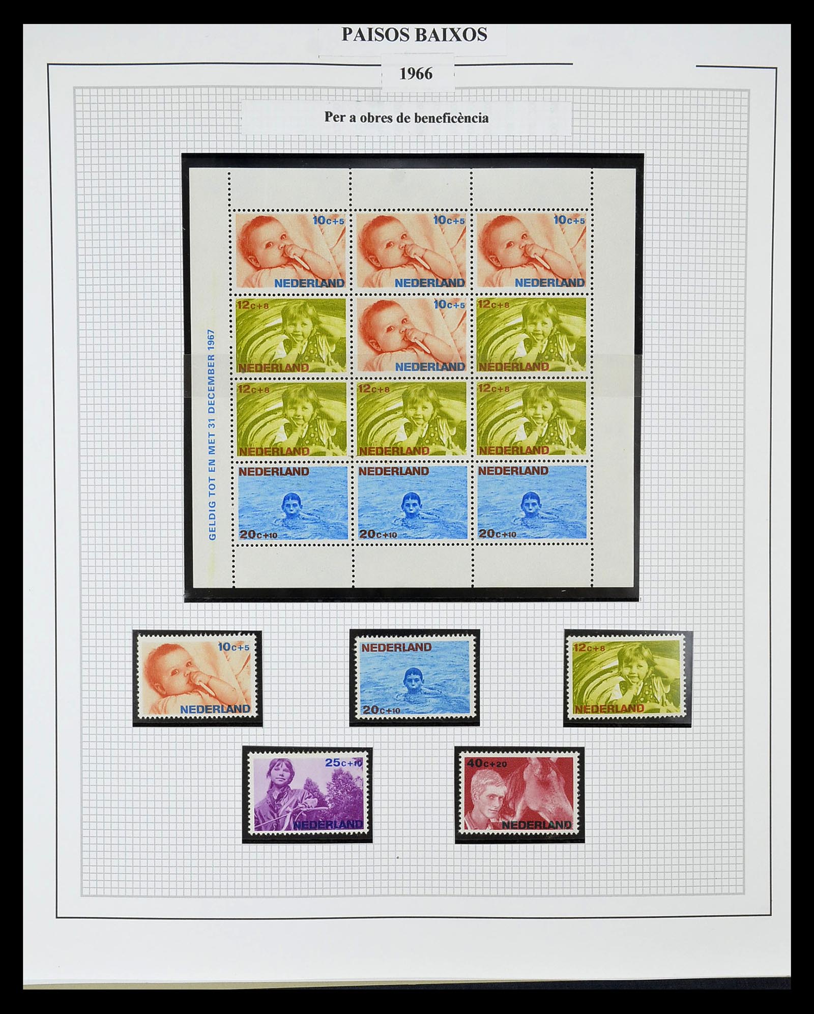 34776 034 - Postzegelverzameling 34776 Nederland 1921-1994.