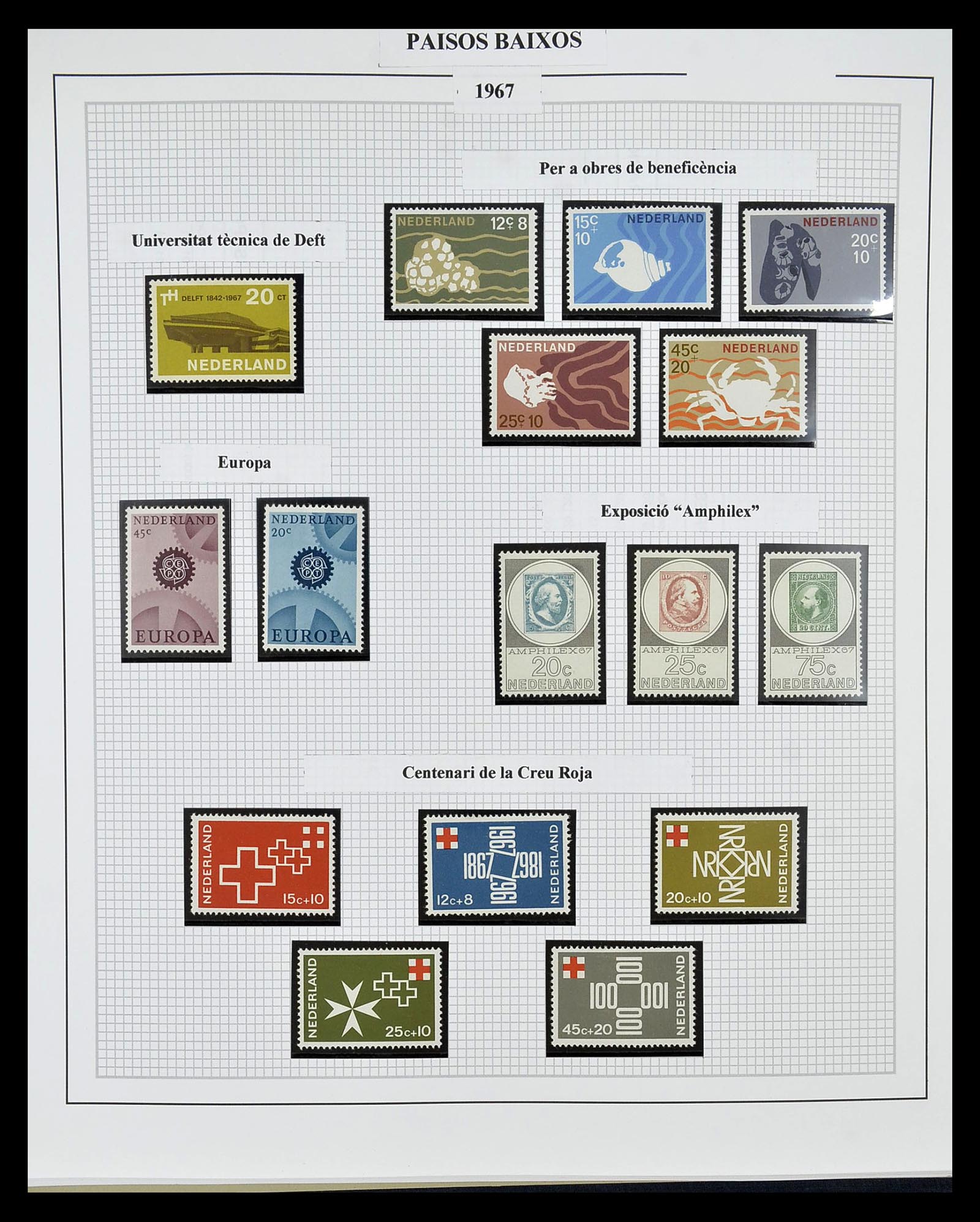 34776 035 - Postzegelverzameling 34776 Nederland 1921-1994.