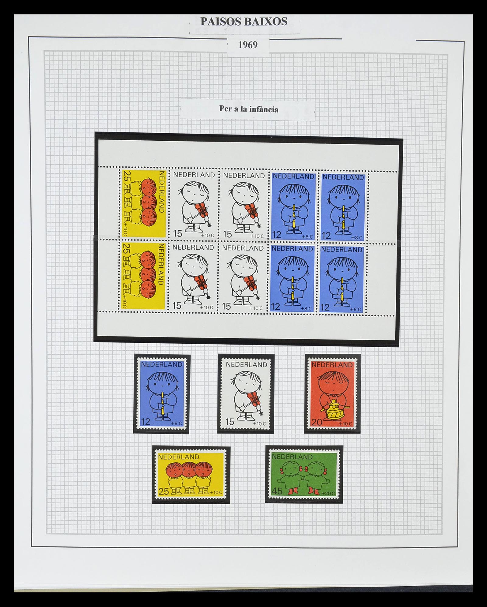34776 039 - Postzegelverzameling 34776 Nederland 1921-1994.