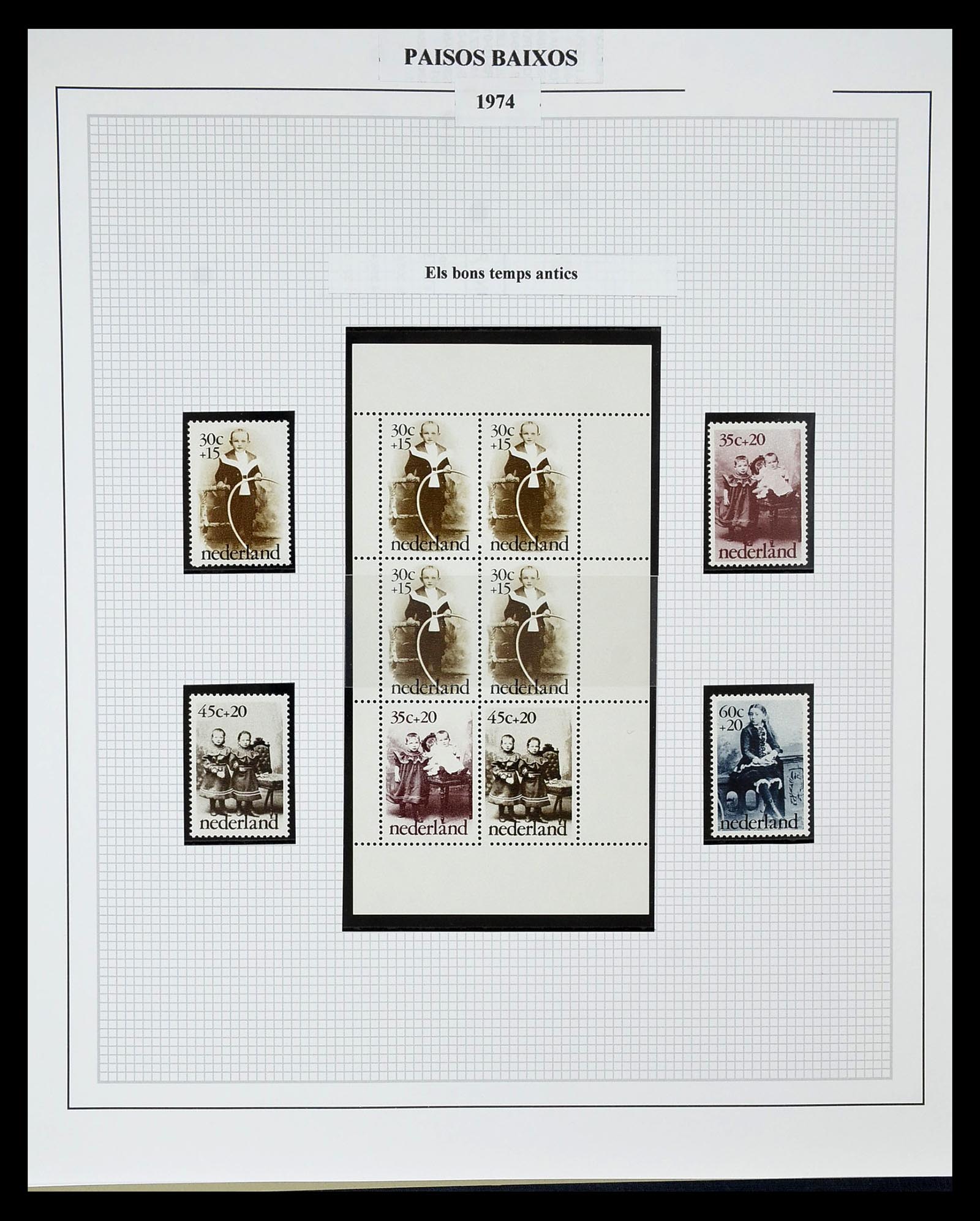 34776 047 - Postzegelverzameling 34776 Nederland 1921-1994.