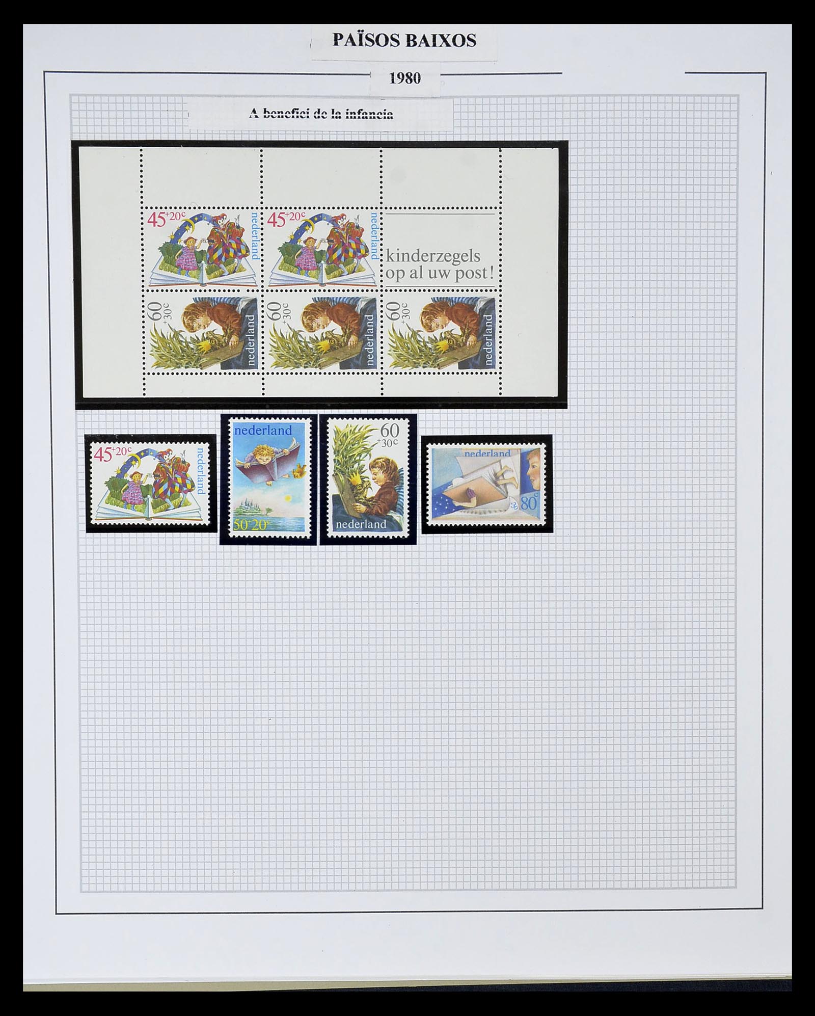 34776 058 - Postzegelverzameling 34776 Nederland 1921-1994.