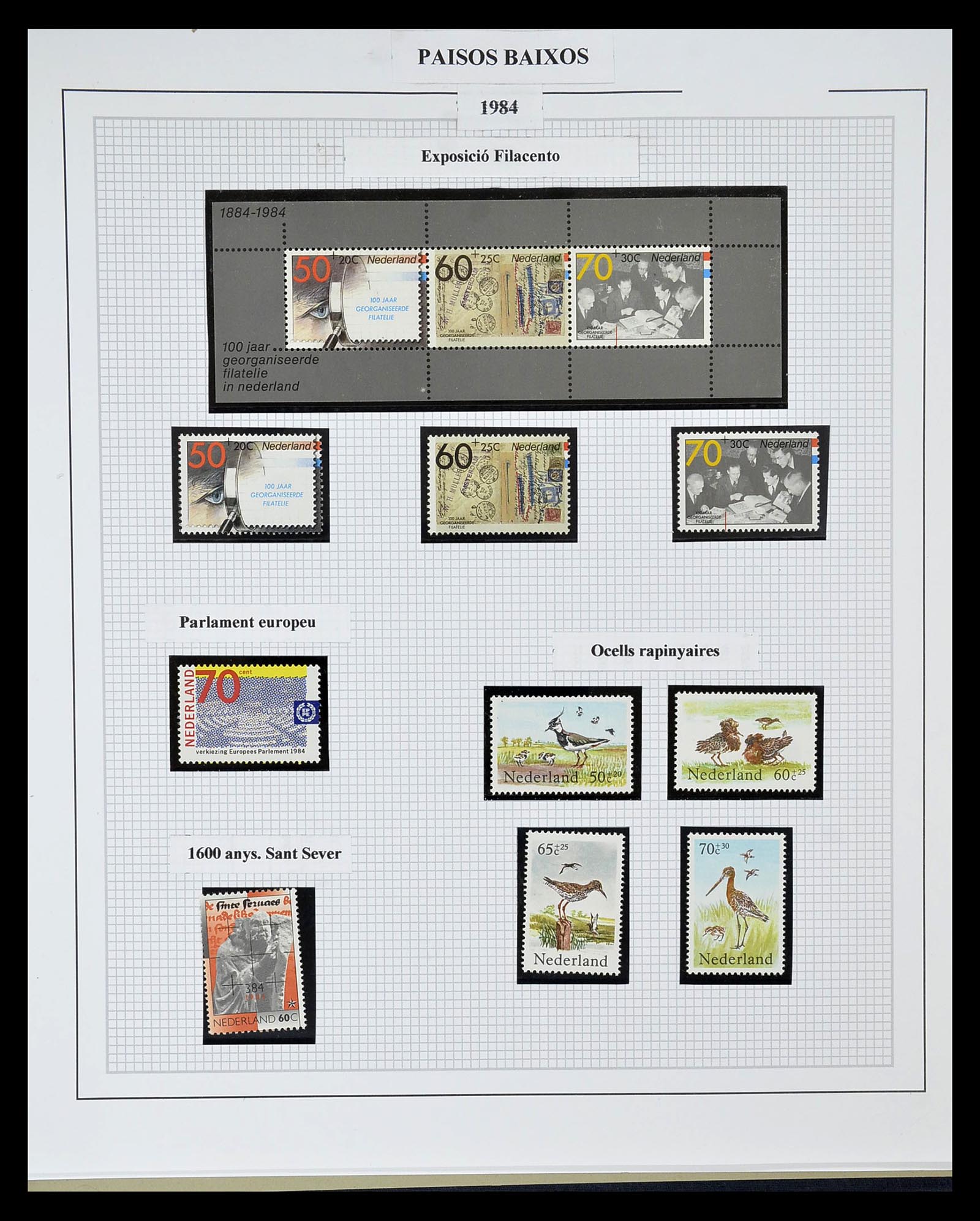 34776 065 - Postzegelverzameling 34776 Nederland 1921-1994.