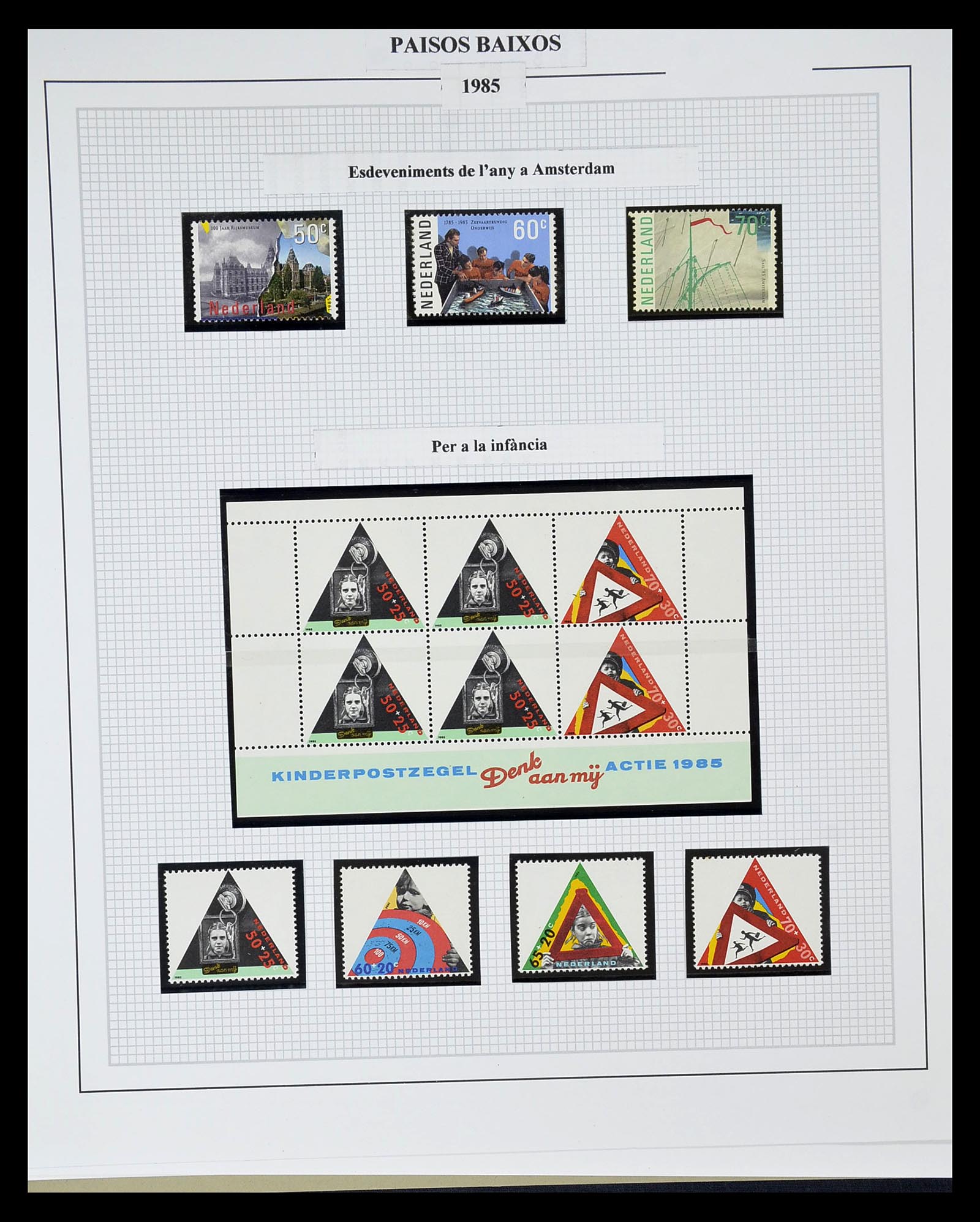 34776 068 - Postzegelverzameling 34776 Nederland 1921-1994.
