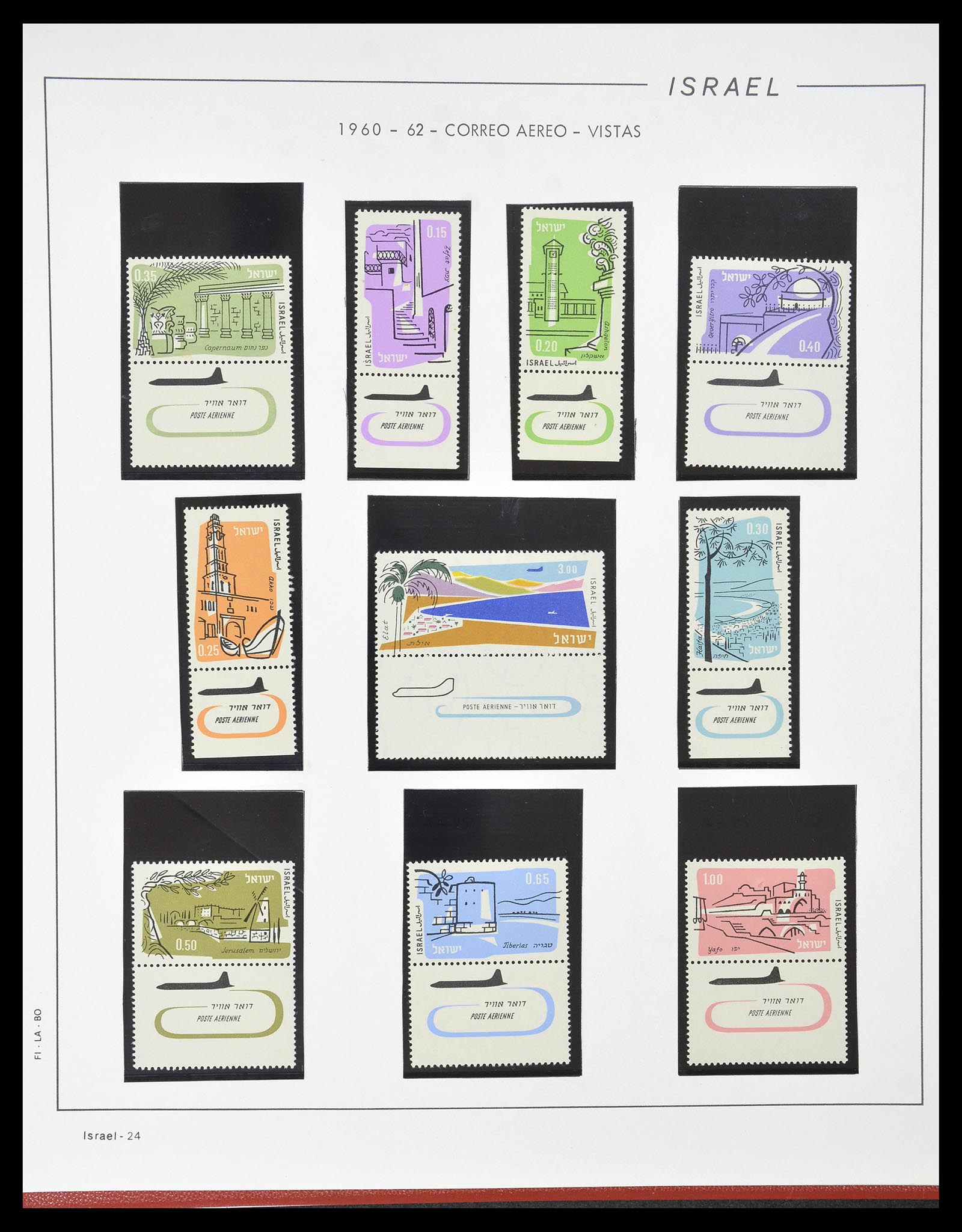 34779 025 - Postzegelverzameling 34779 Israël 1948-2010.