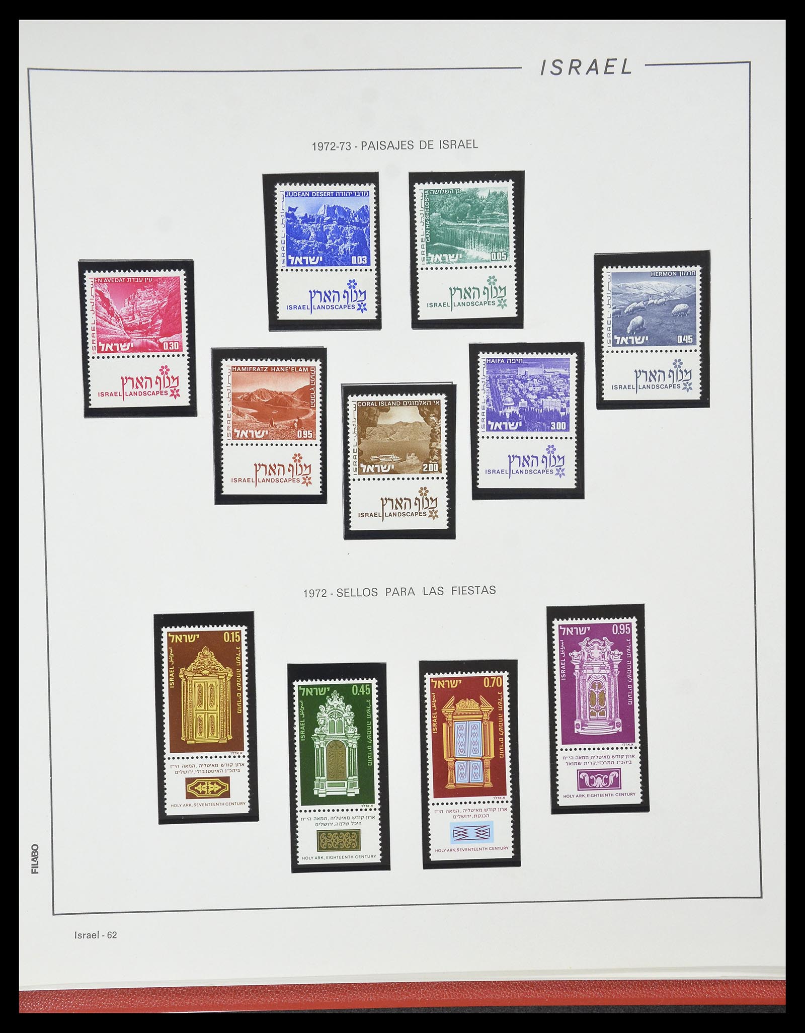 34779 065 - Postzegelverzameling 34779 Israël 1948-2010.