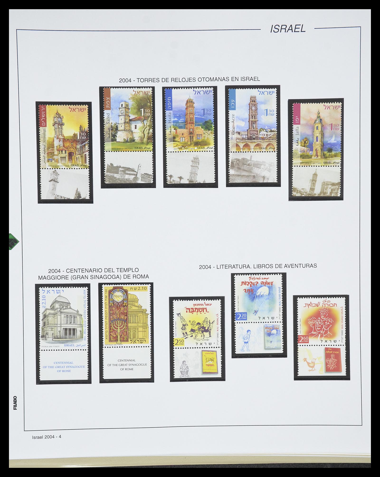 34779 268 - Postzegelverzameling 34779 Israël 1948-2010.