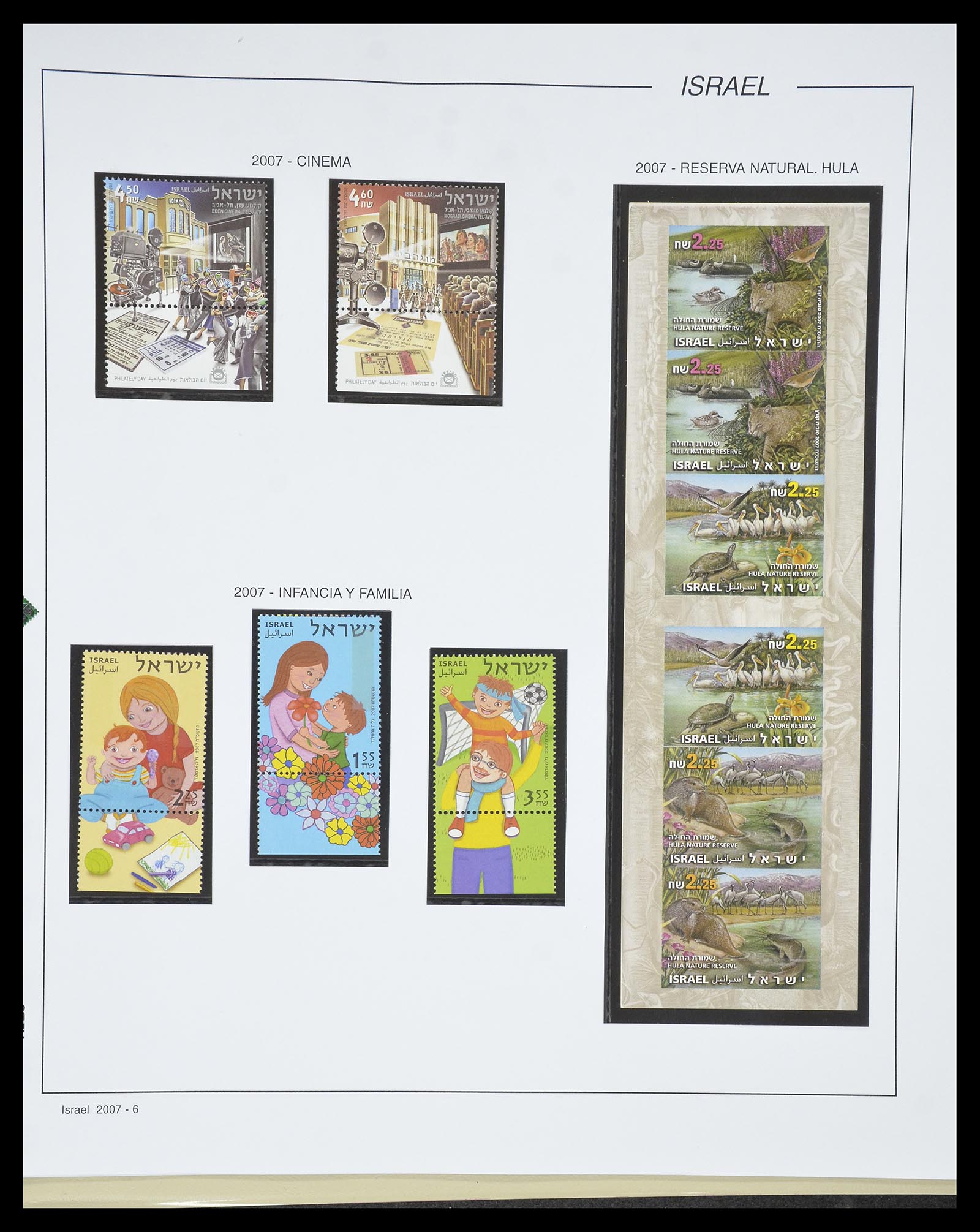 34779 289 - Postzegelverzameling 34779 Israël 1948-2010.