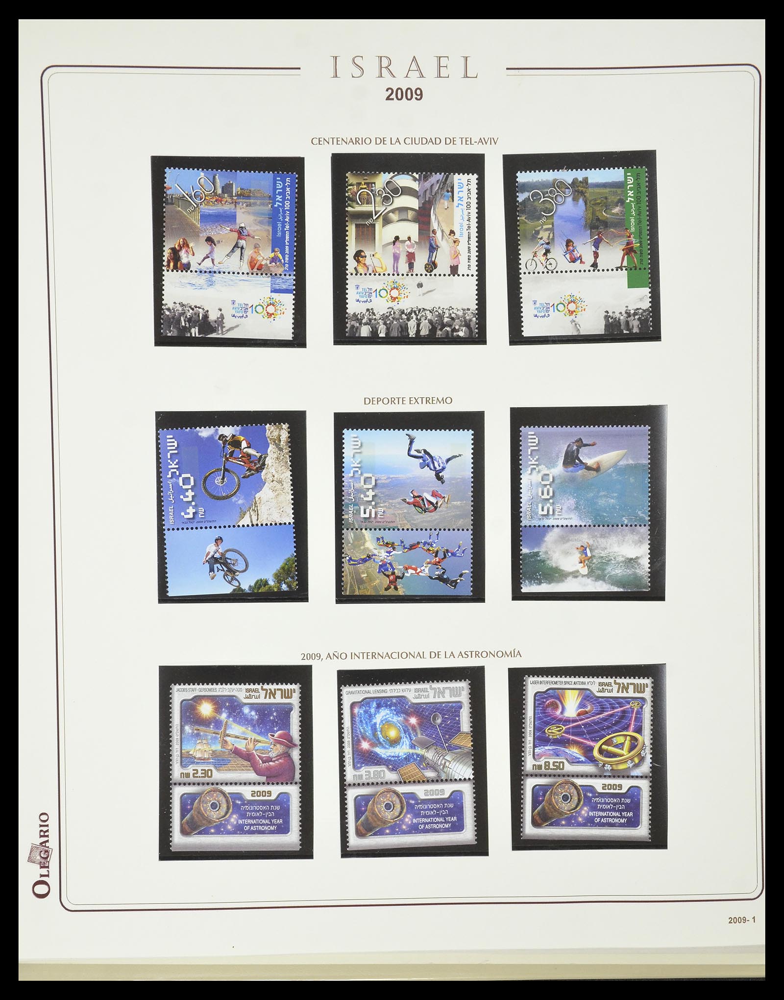 34779 297 - Postzegelverzameling 34779 Israël 1948-2010.