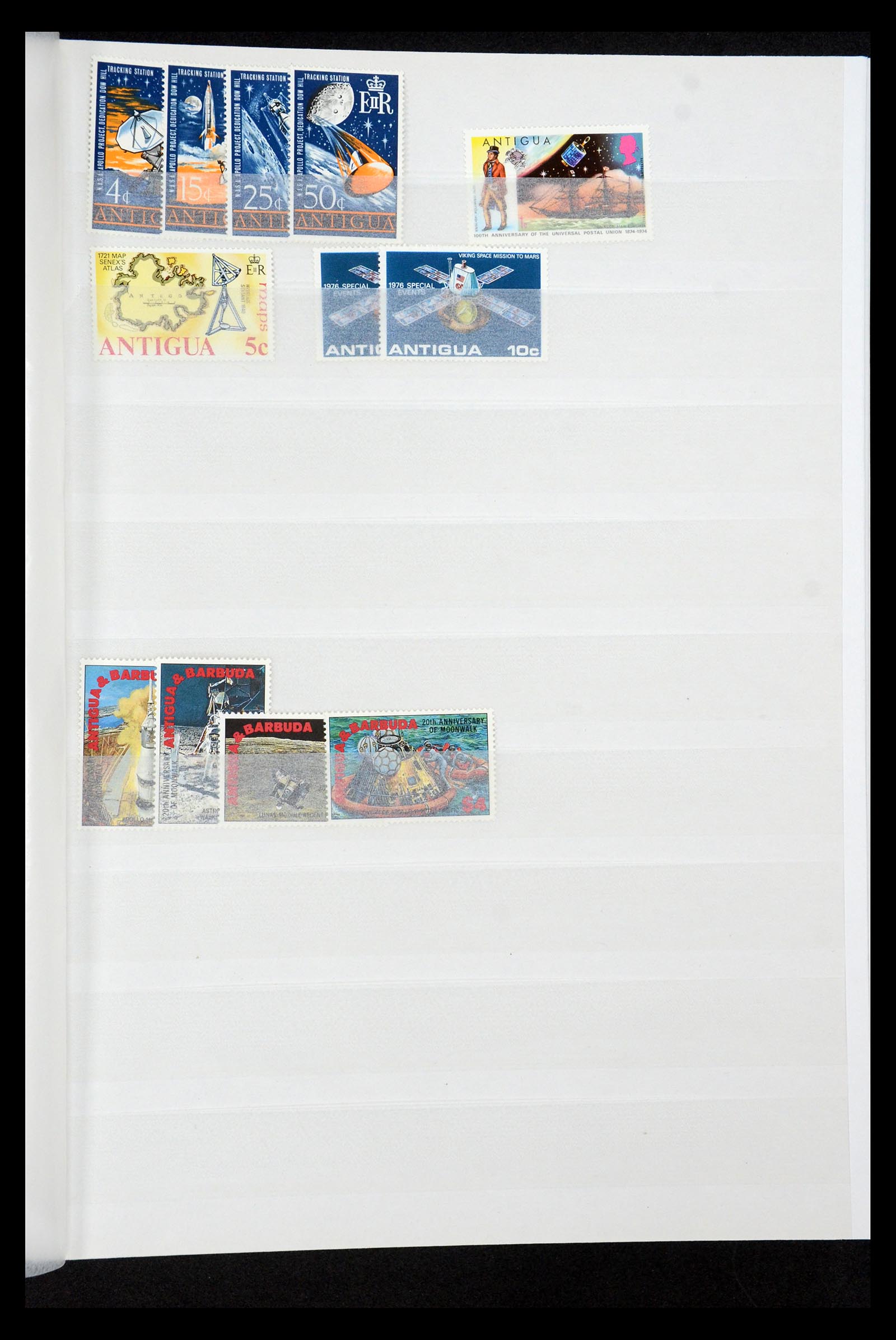 34782 007 - Stamp Collection 34782 Motif space travel, astrology, astronomy 1960-201