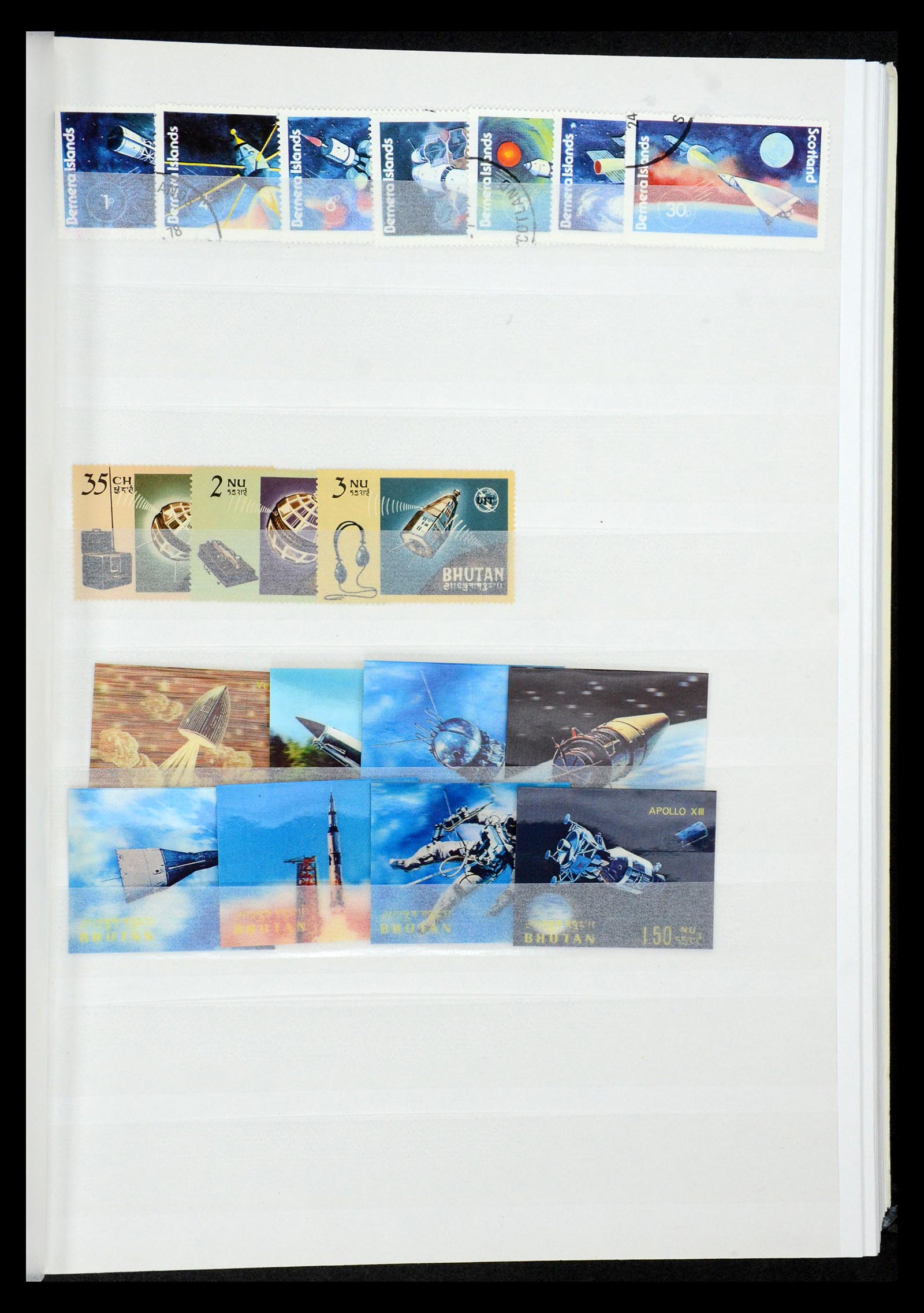 34782 021 - Stamp Collection 34782 Motif space travel, astrology, astronomy 1960-201