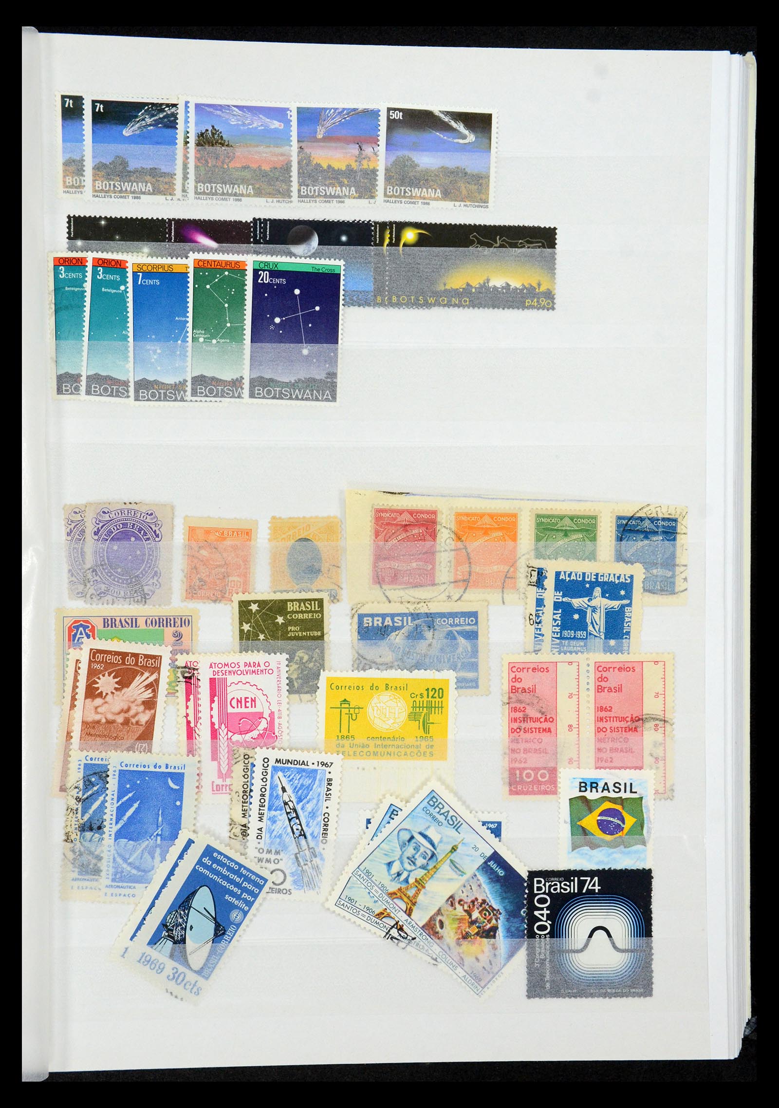 34782 022 - Stamp Collection 34782 Motif space travel, astrology, astronomy 1960-201