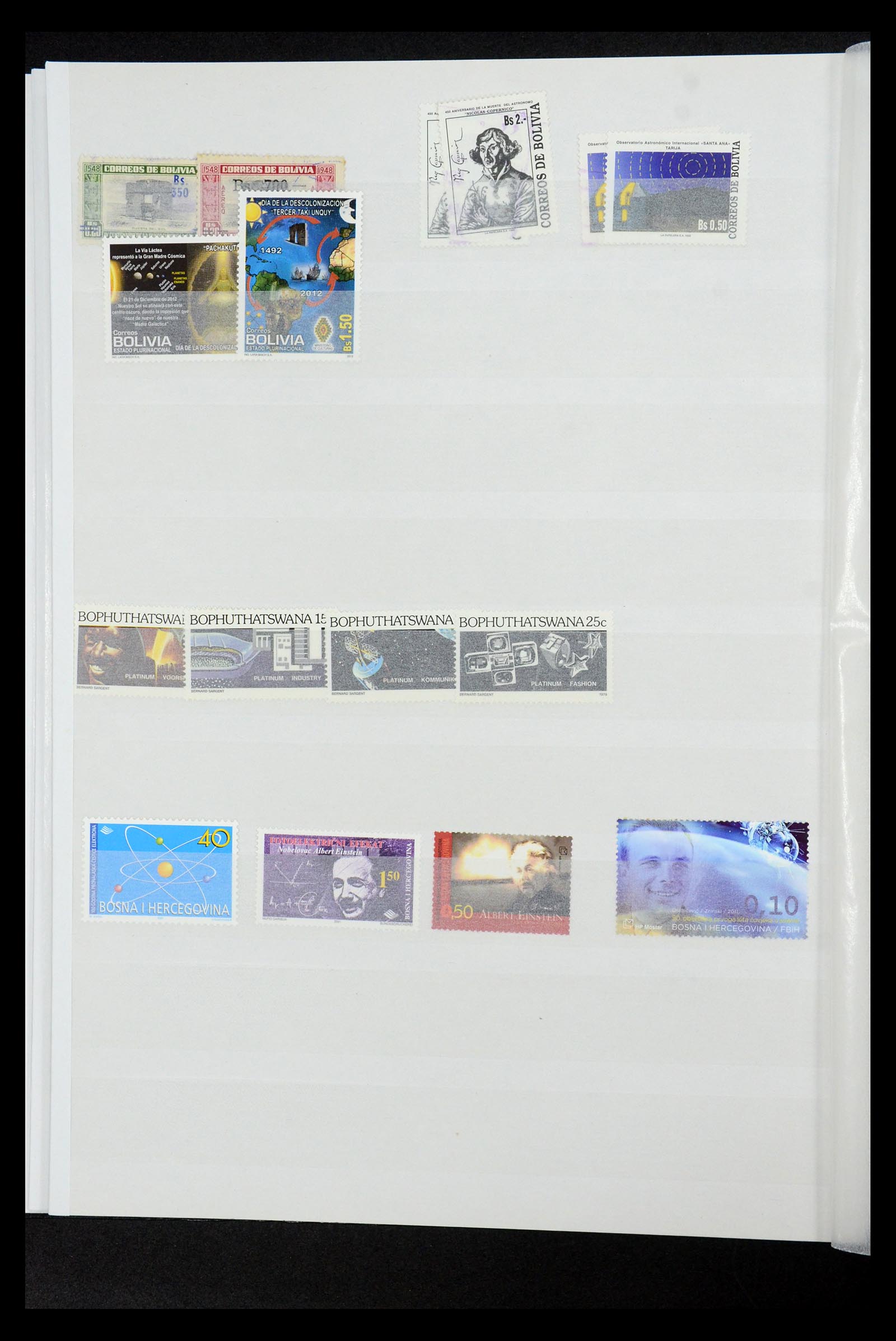 34782 023 - Stamp Collection 34782 Motif space travel, astrology, astronomy 1960-201