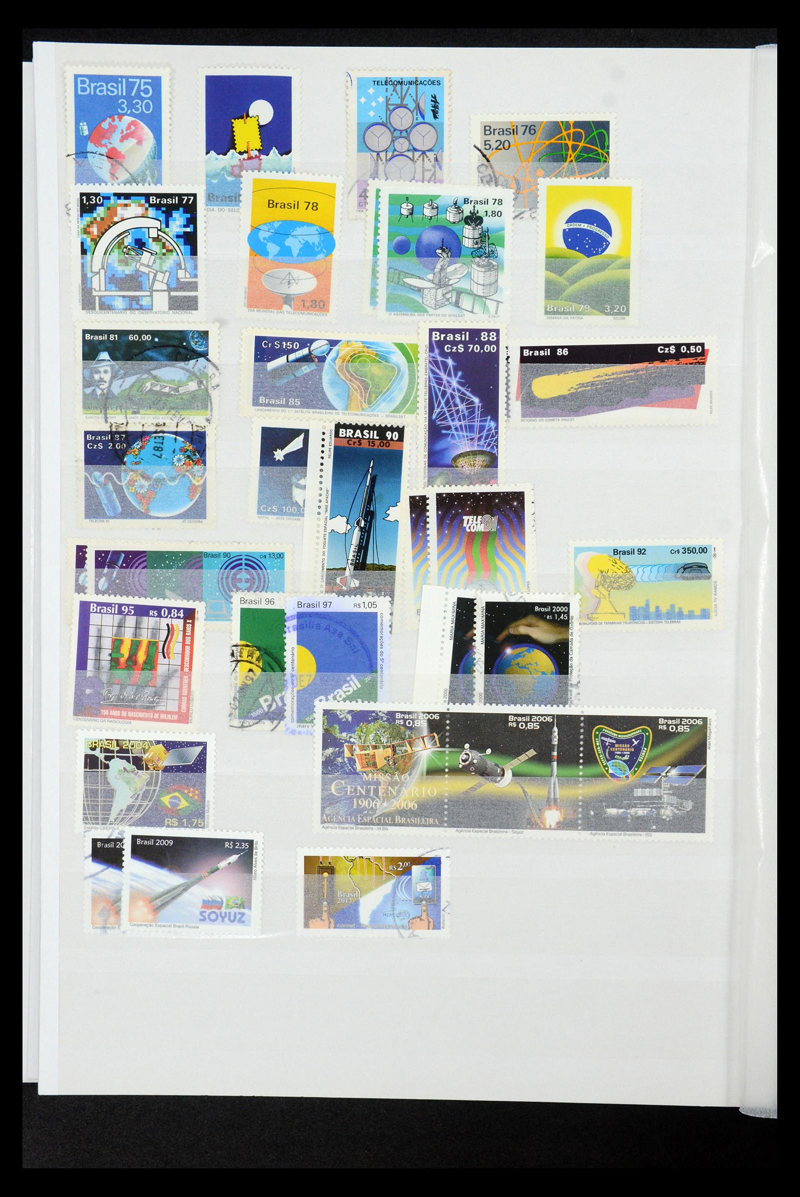 34782 024 - Stamp Collection 34782 Motif space travel, astrology, astronomy 1960-201