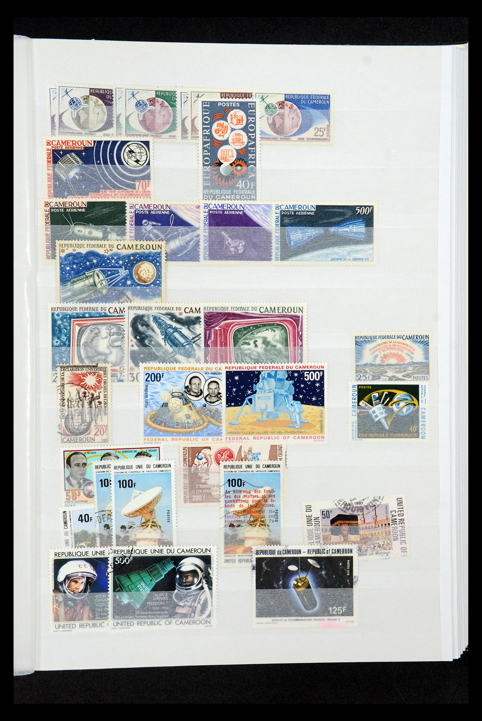 34782 035 - Stamp Collection 34782 Motif space travel, astrology, astronomy 1960-201
