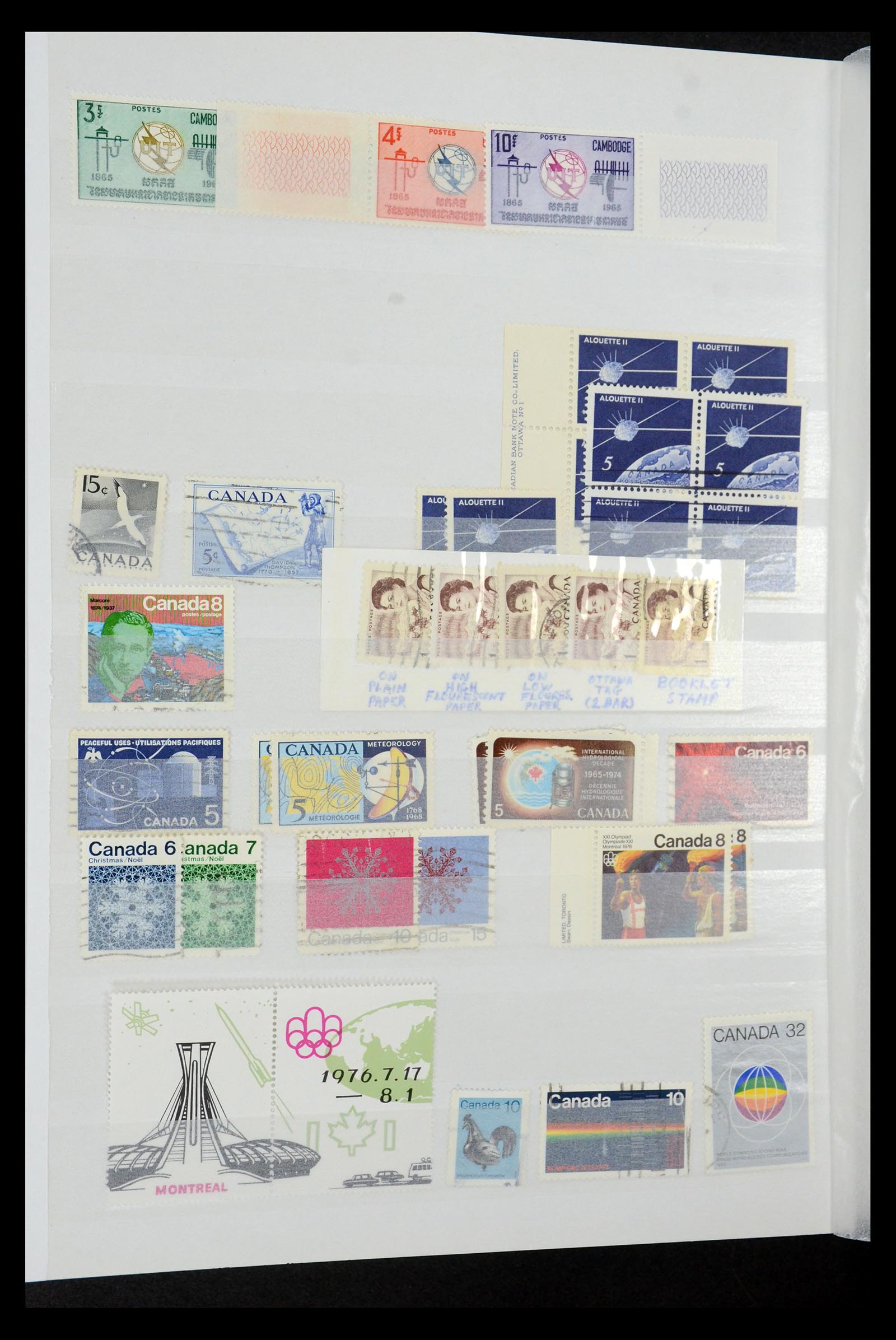 34782 037 - Stamp Collection 34782 Motif space travel, astrology, astronomy 1960-201