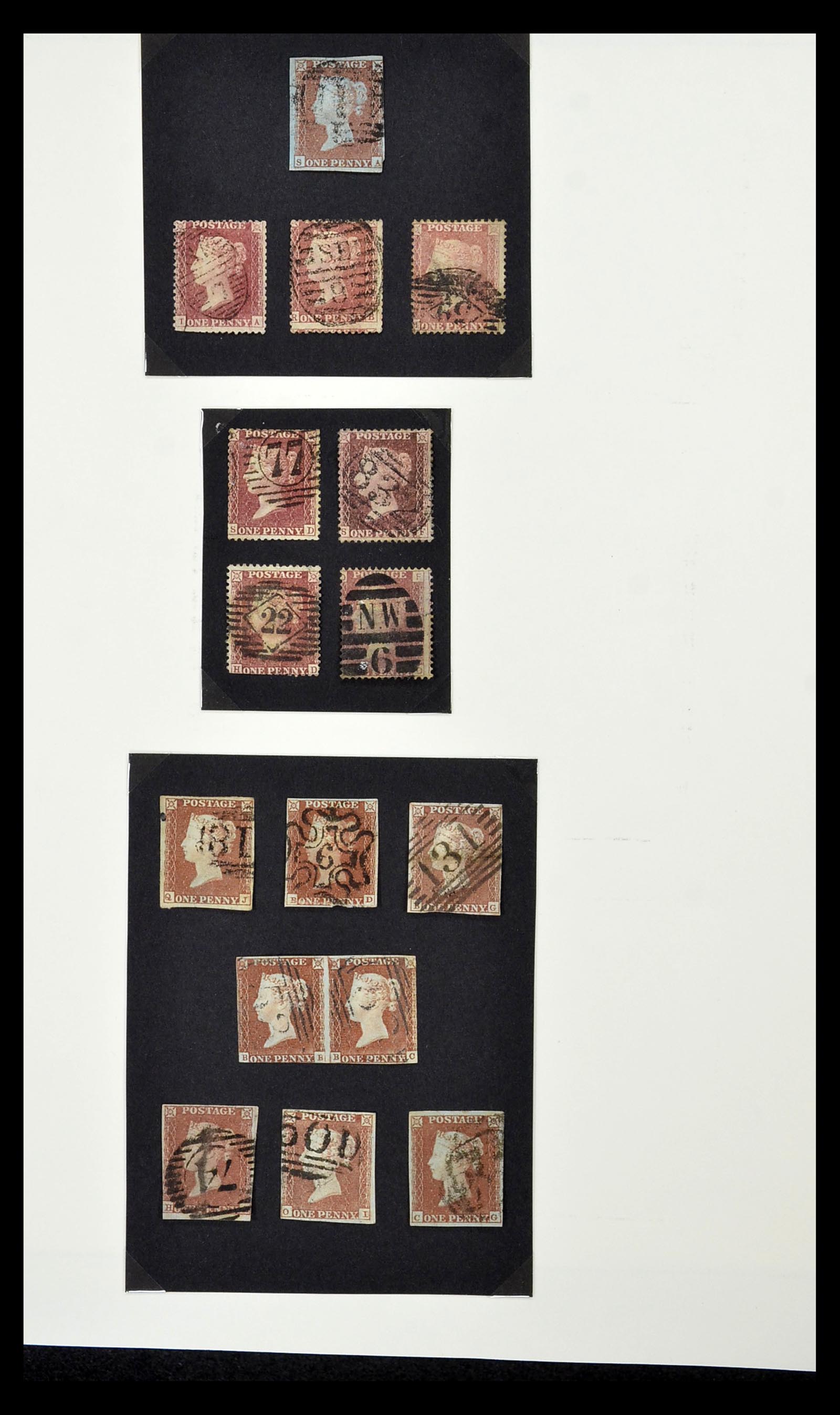 34784 014 - Stamp Collection 34784 Great Britain 1840-1950.