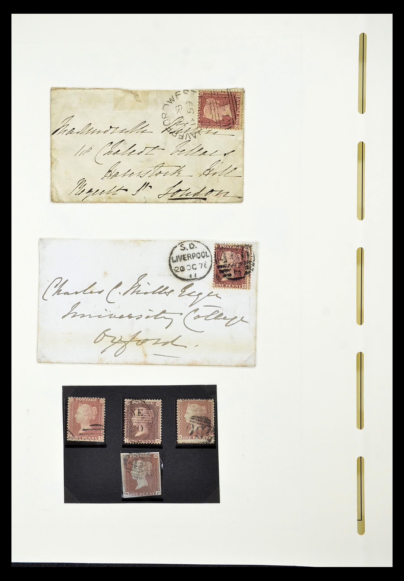 34784 016 - Stamp Collection 34784 Great Britain 1840-1950.