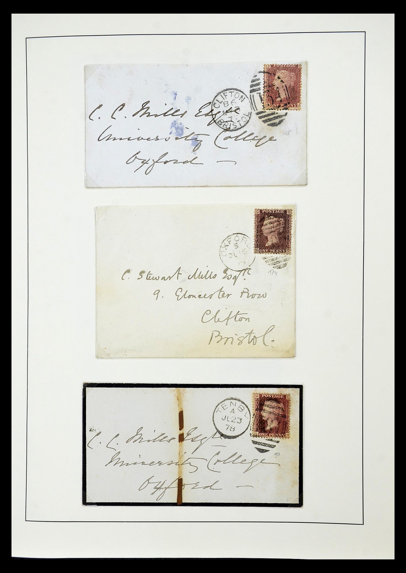 34784 017 - Stamp Collection 34784 Great Britain 1840-1950.