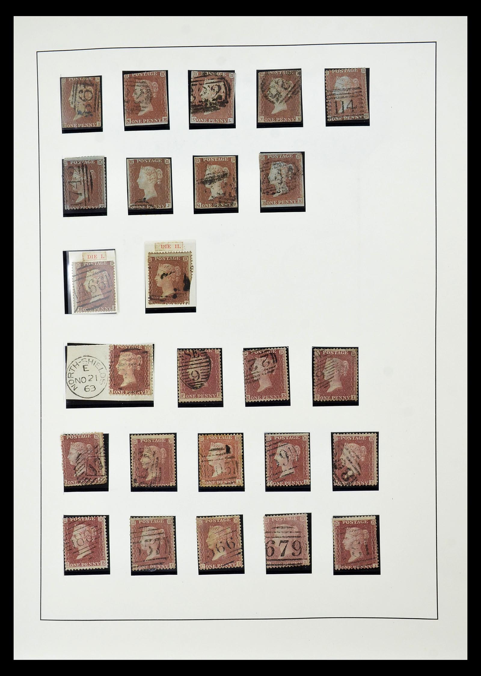 34784 023 - Stamp Collection 34784 Great Britain 1840-1950.