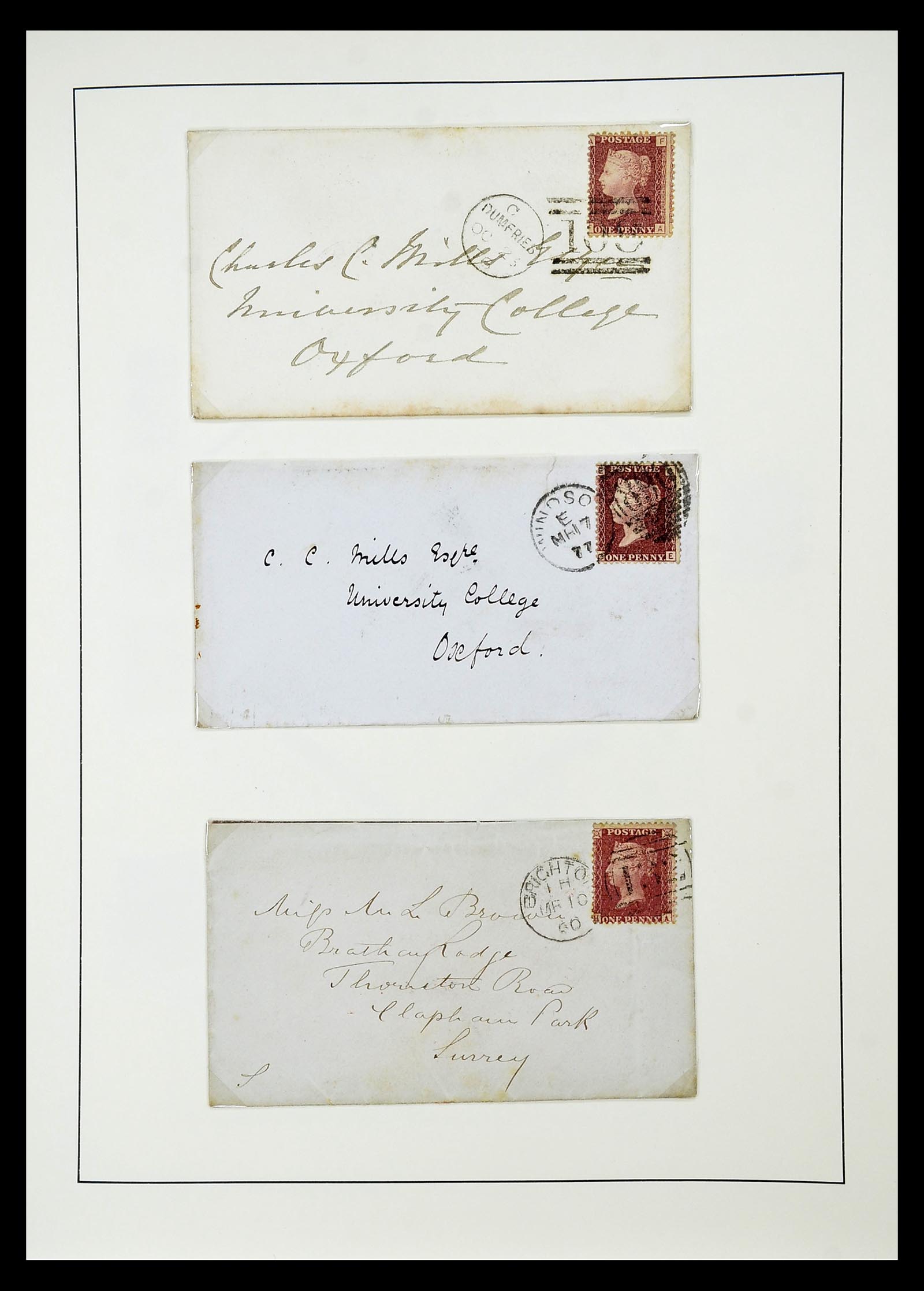 34784 025 - Stamp Collection 34784 Great Britain 1840-1950.