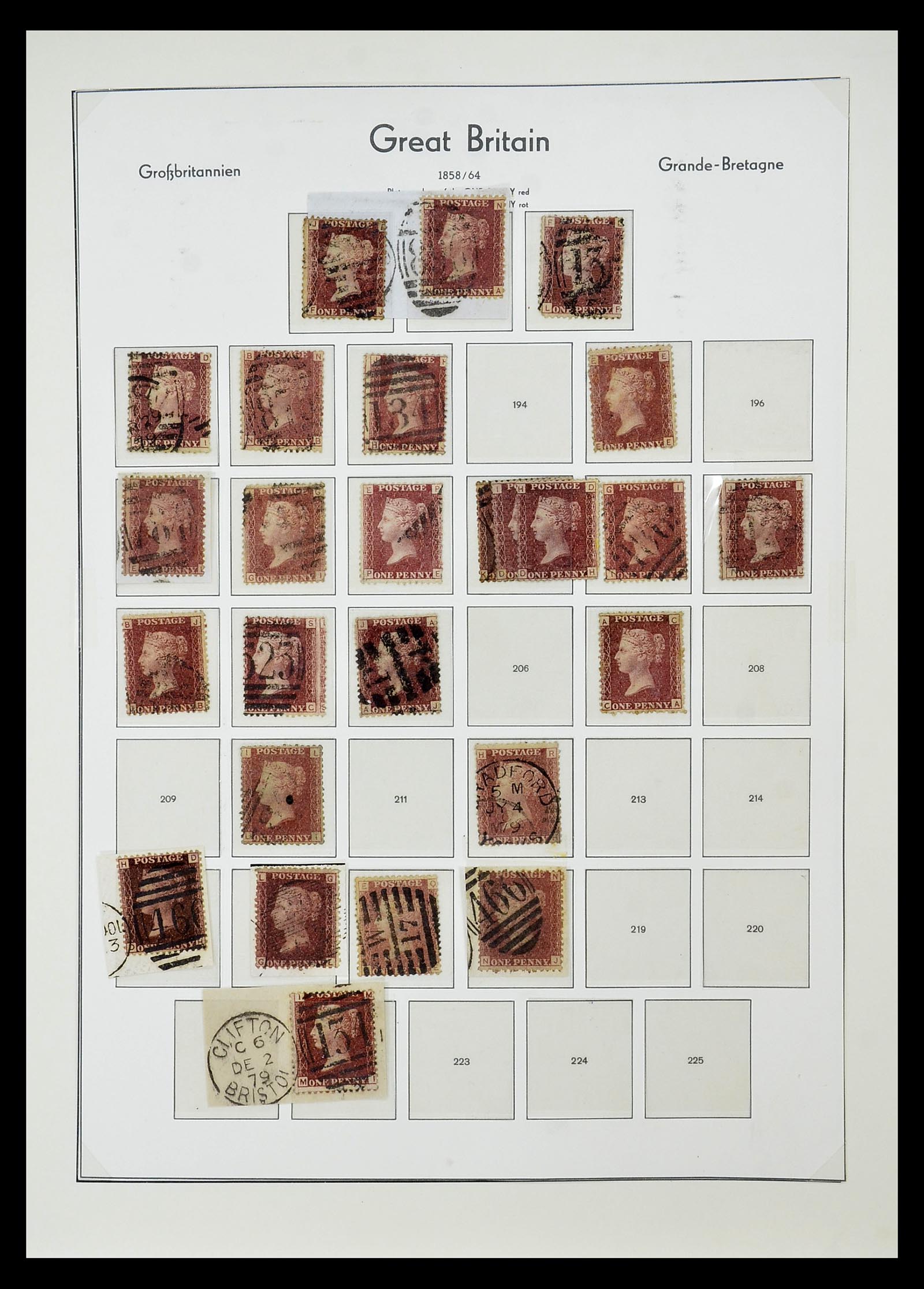 34784 027 - Stamp Collection 34784 Great Britain 1840-1950.
