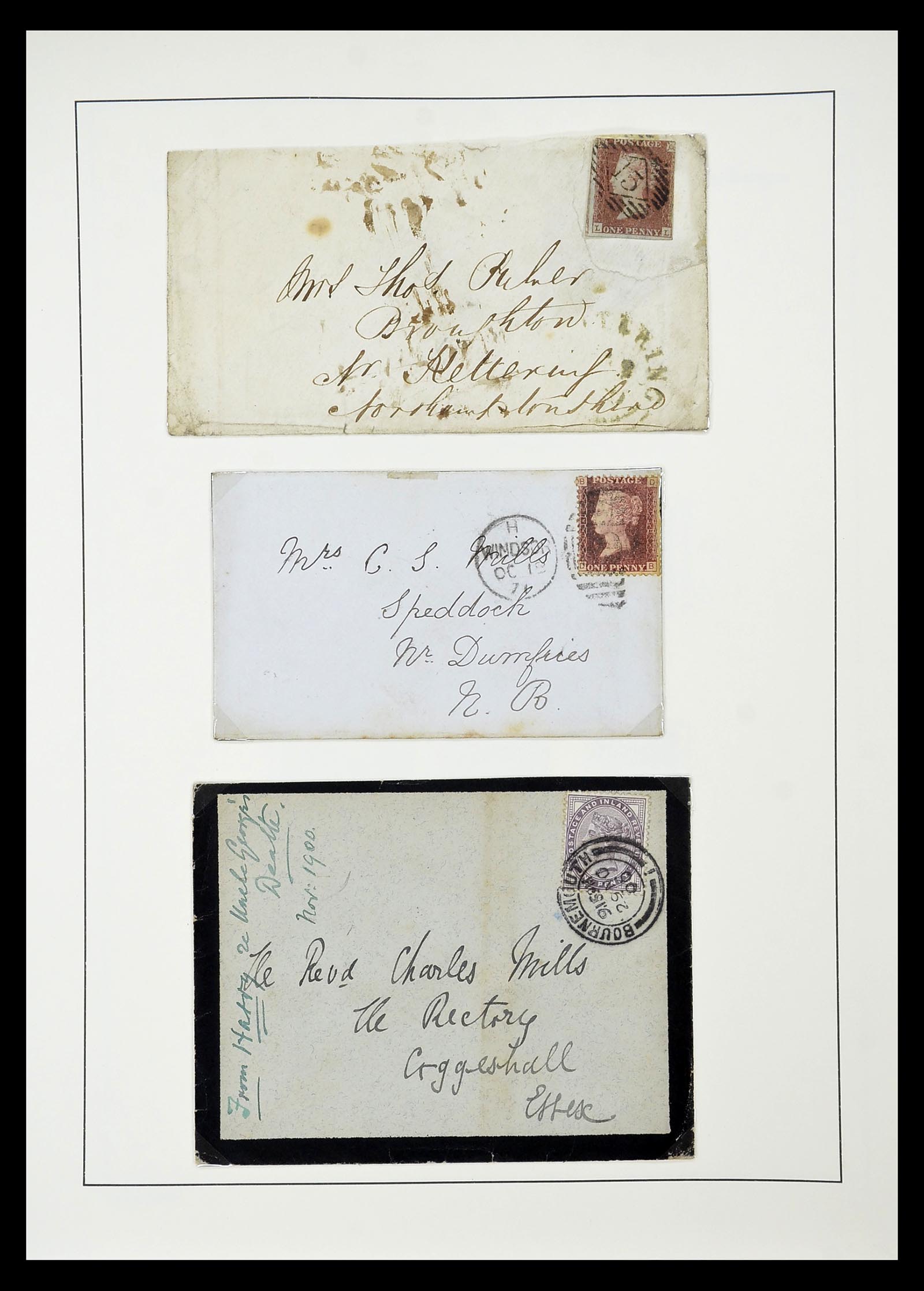 34784 038 - Stamp Collection 34784 Great Britain 1840-1950.